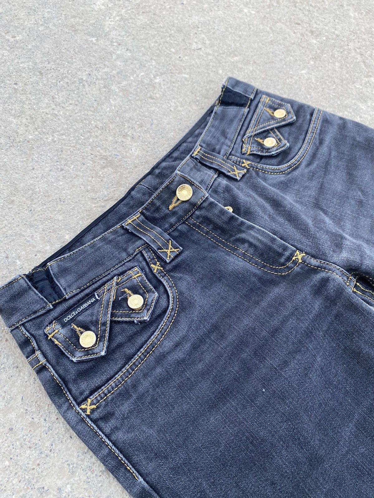 Dolce & Gabbana Vintage Dolce & Gabbana Jeans Denim Y2K Size 30" / US 8 / IT 44 - 5 Thumbnail