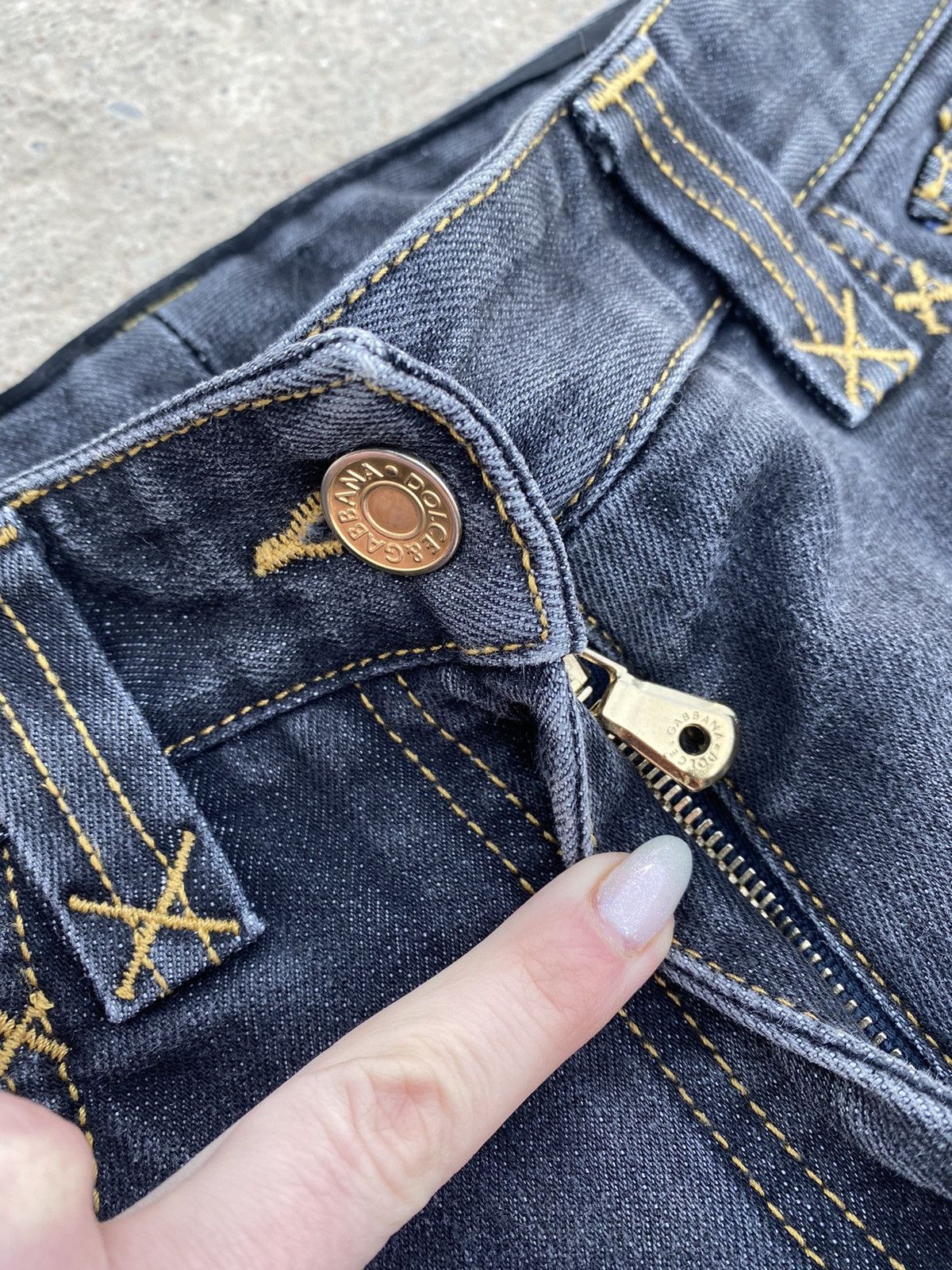 Dolce & Gabbana Vintage Dolce & Gabbana Jeans Denim Y2K Size 30" / US 8 / IT 44 - 7 Thumbnail