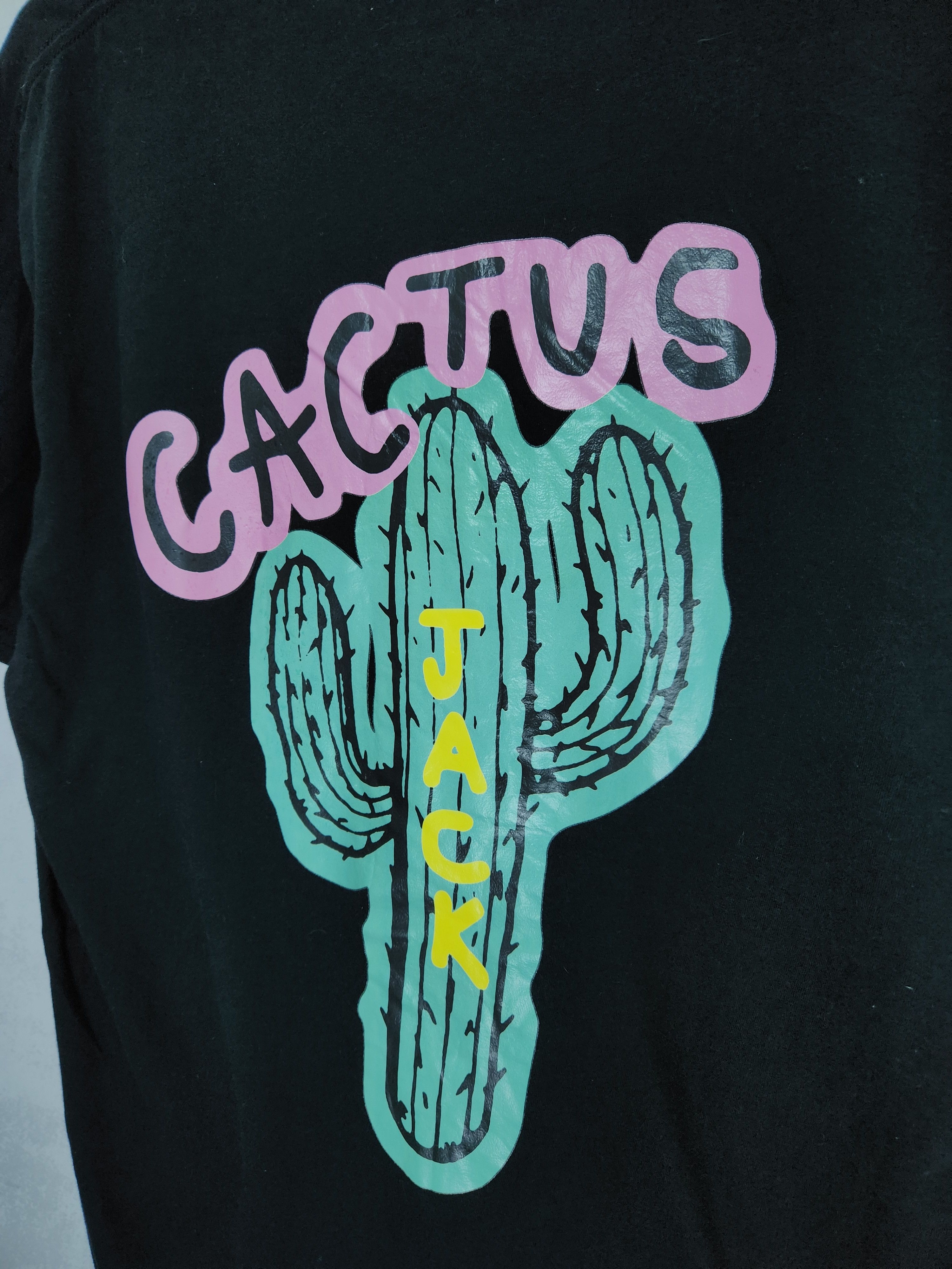 Band Tees Travis Scott cactus jack t shirt Size US L / EU 52-54 / 3 - 3 Thumbnail