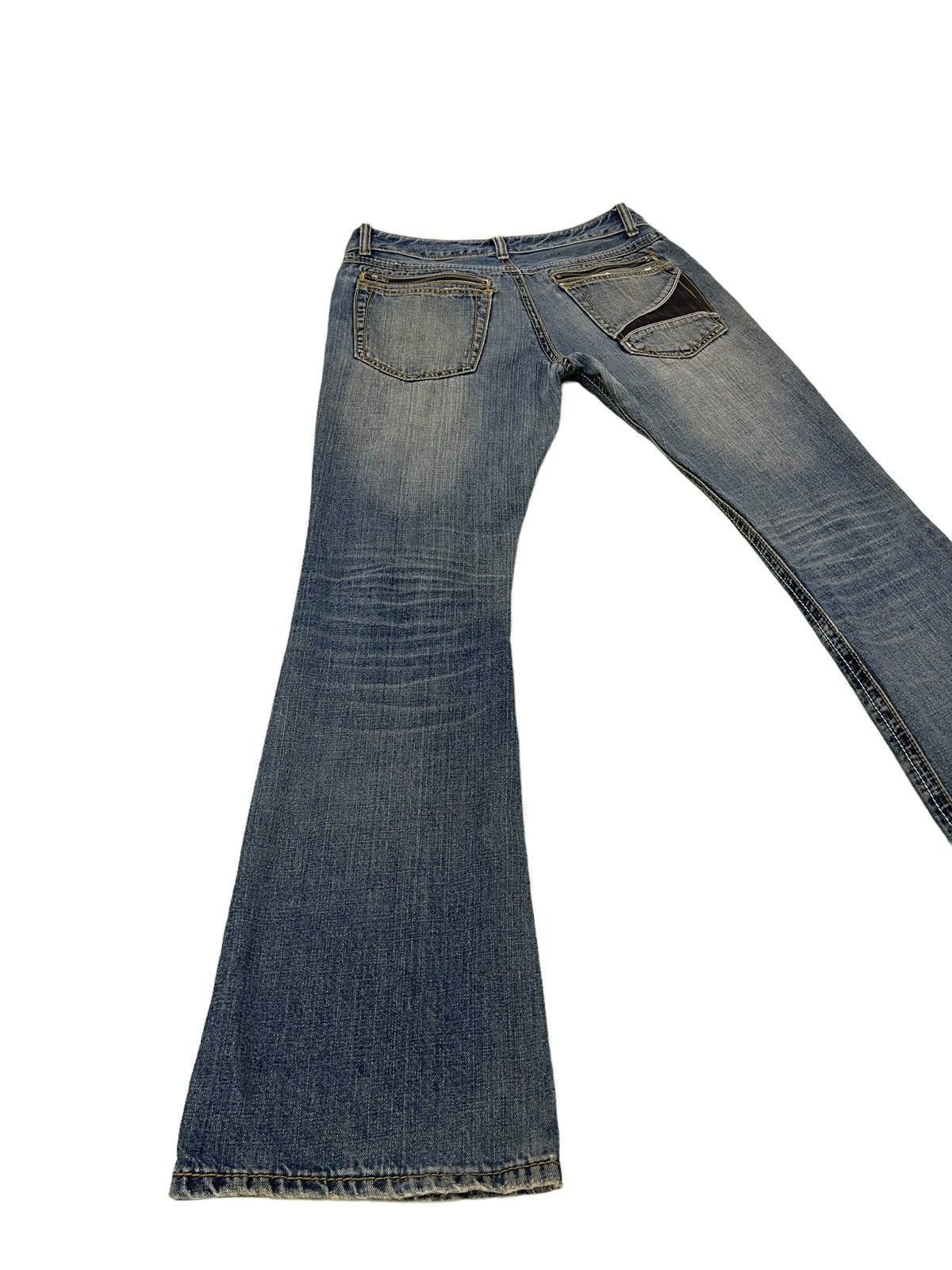 seyto（セイト）の「Damage flare denim pants / ダメージフレア