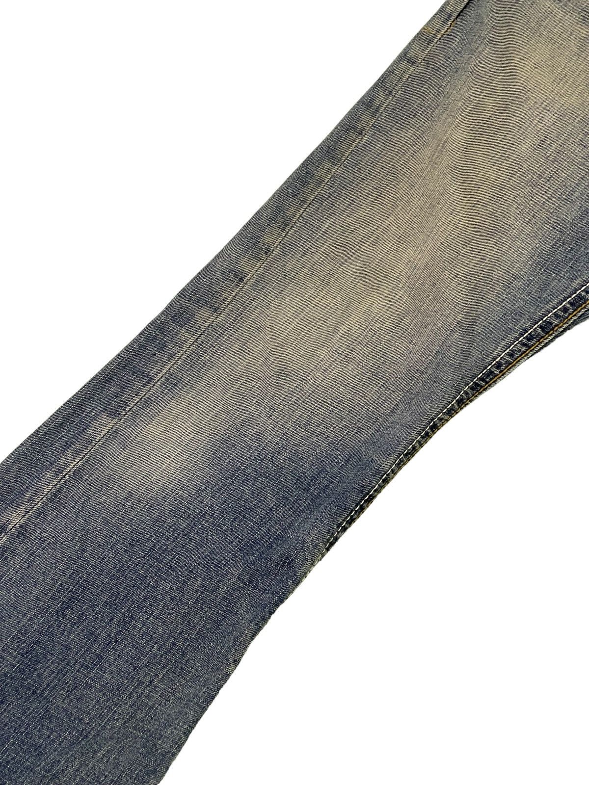 Japanese Brand Flare Jeans Scoopman Boot Cut Low Rise Clawmark Denim 2🟦4 Size US 31 - 15 Thumbnail