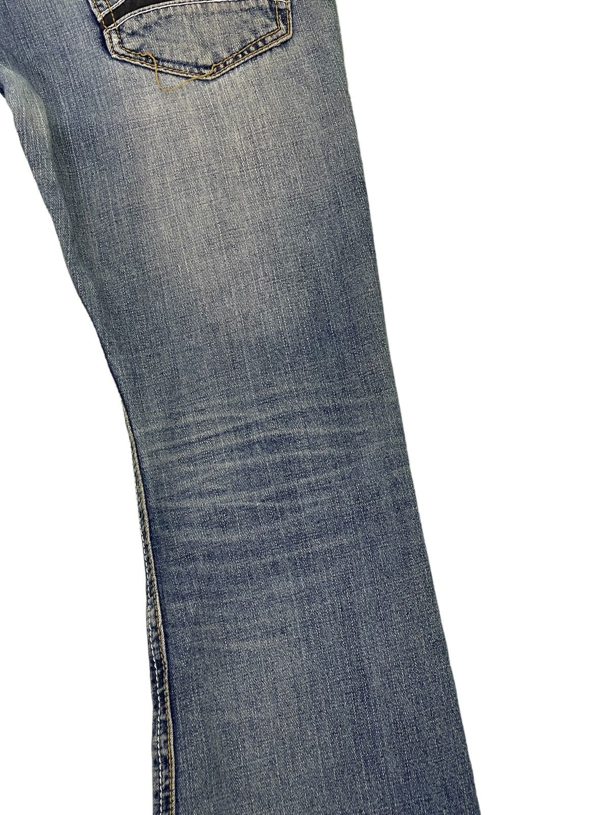 Japanese Brand Flare Jeans Scoopman Boot Cut Low Rise Clawmark Denim 2🟦4 Size US 31 - 6 Thumbnail