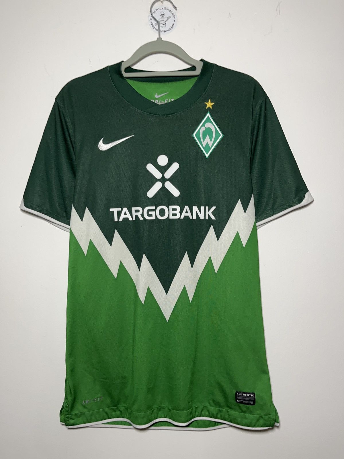 Nike 2010/11 Werder Bremen home jersey retro Nike blokecore Size US S / EU 44-46 / 1 - 1 Thumbnail