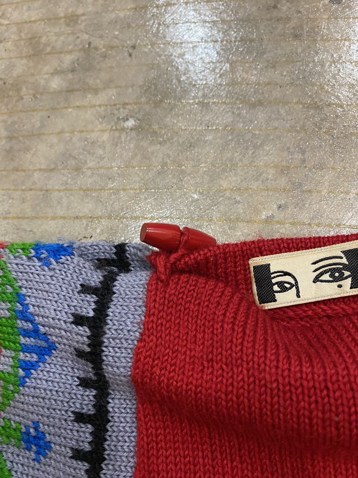 Kansai Yamamoto 70s Kansai Yamamoto Native batwing crop knit Size S / US 4 / IT 40 - 12 Thumbnail