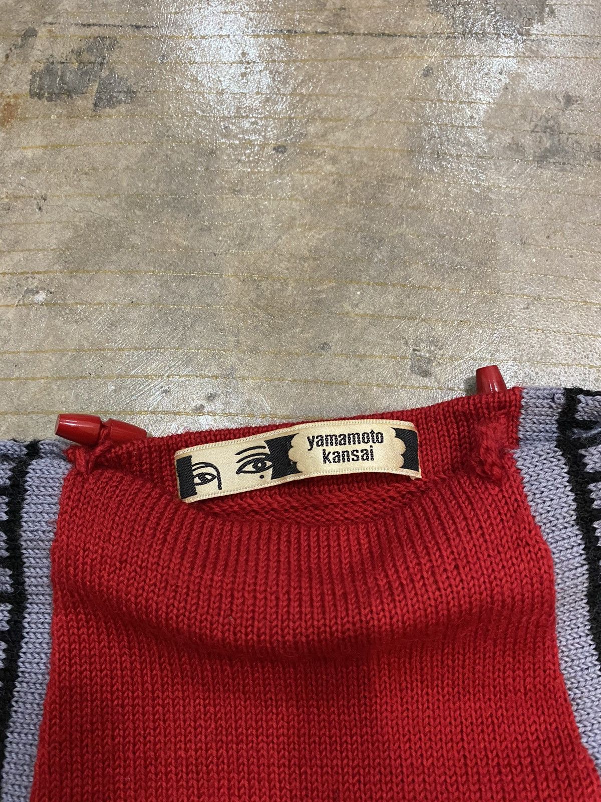 Kansai Yamamoto 70s Kansai Yamamoto Native batwing crop knit Size S / US 4 / IT 40 - 13 Thumbnail