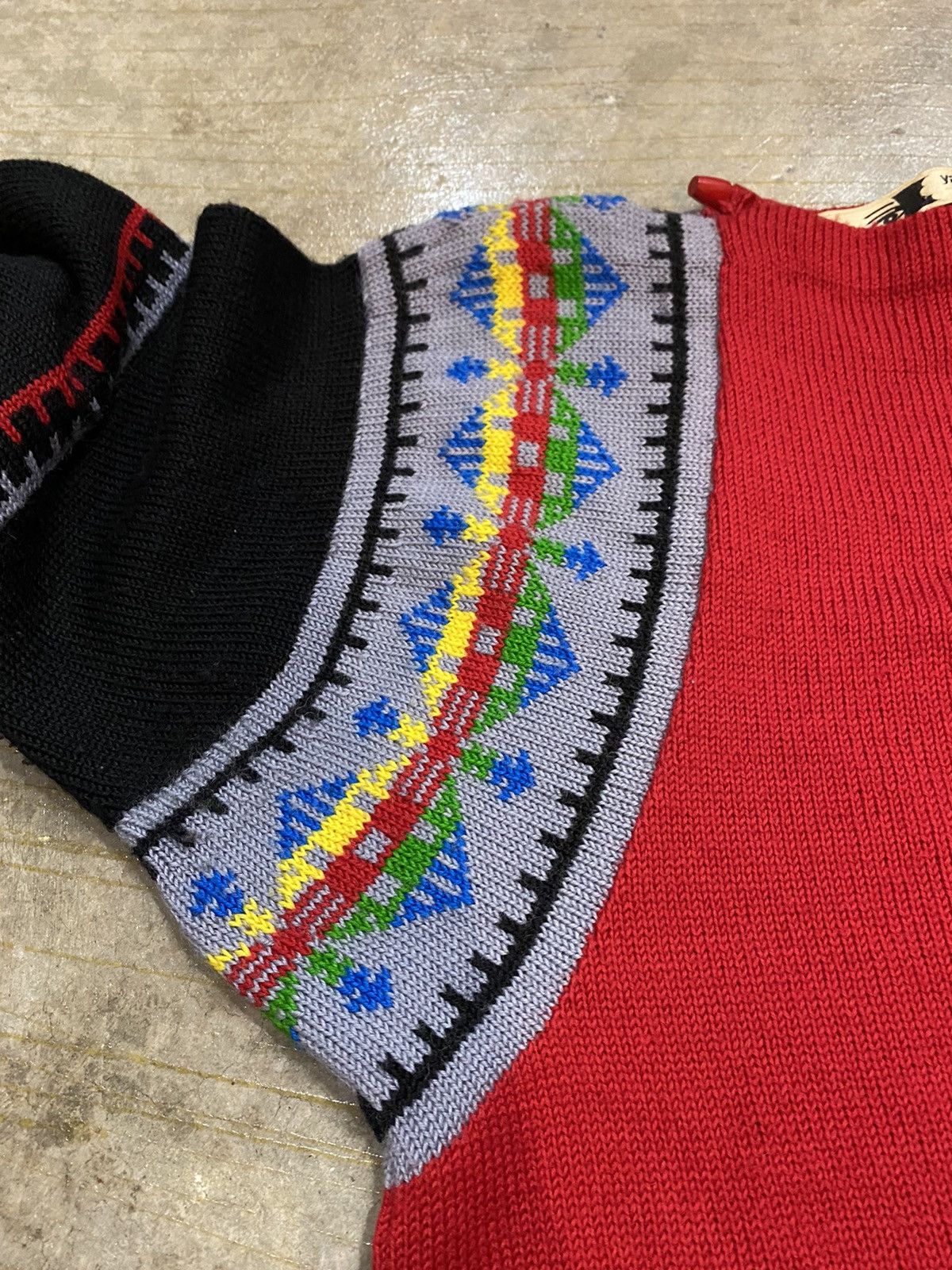Kansai Yamamoto 70s Kansai Yamamoto Native batwing crop knit Size S / US 4 / IT 40 - 8 Thumbnail