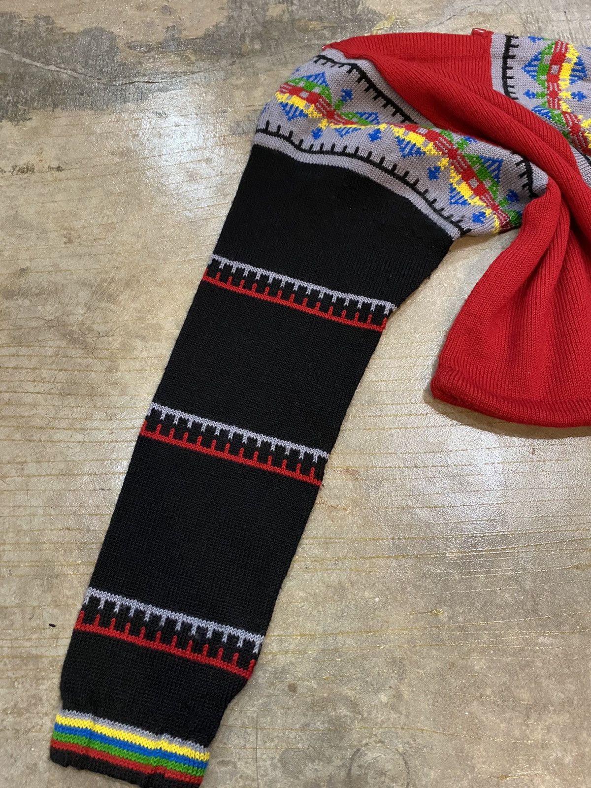 Kansai Yamamoto 70s Kansai Yamamoto Native batwing crop knit Size S / US 4 / IT 40 - 7 Thumbnail