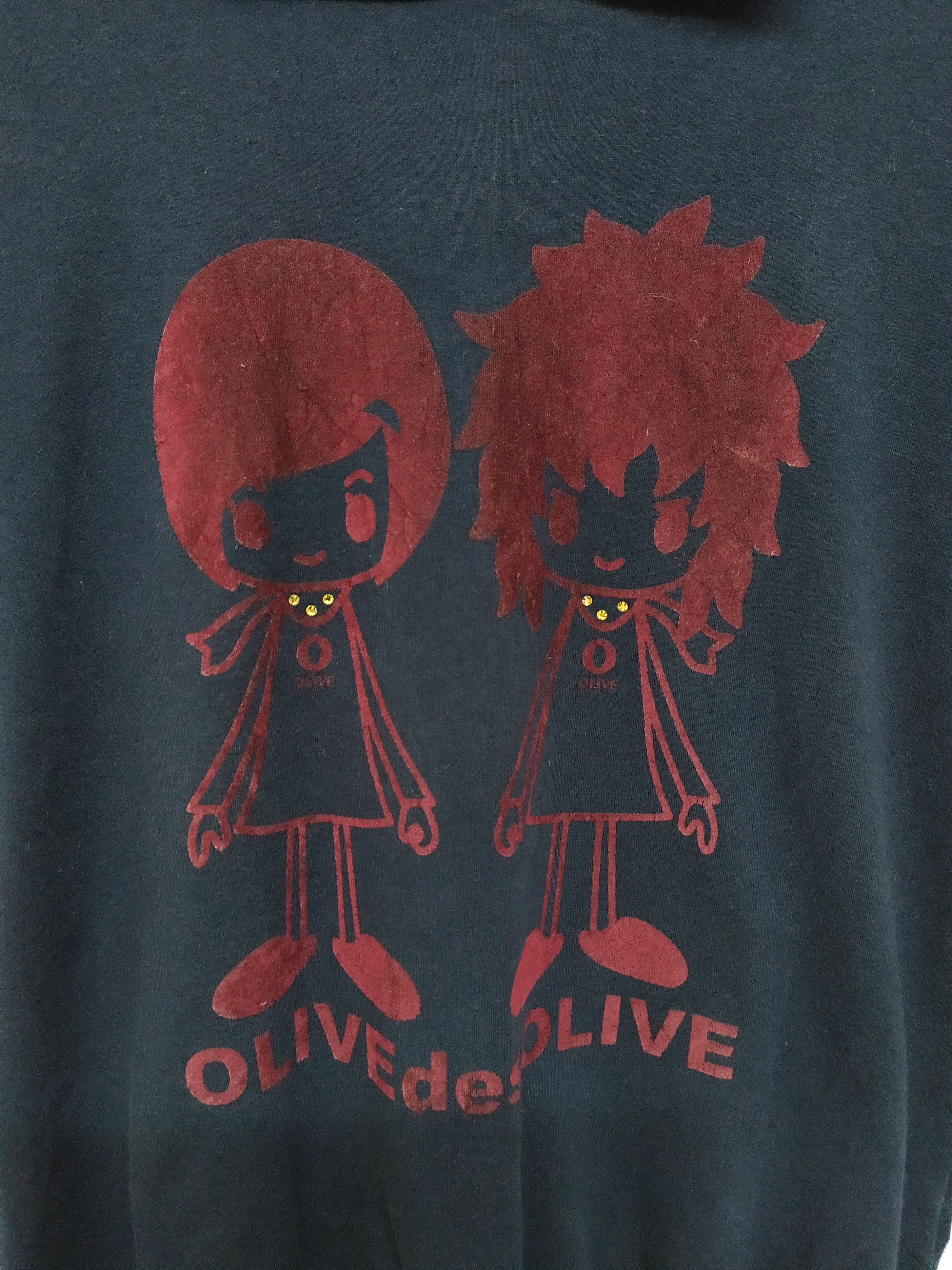 Japanese Brand × Vintage OliveDesOlive Sleeveless Hooded Shirt Size US M / EU 48-50 / 2 - 2 Thumbnail