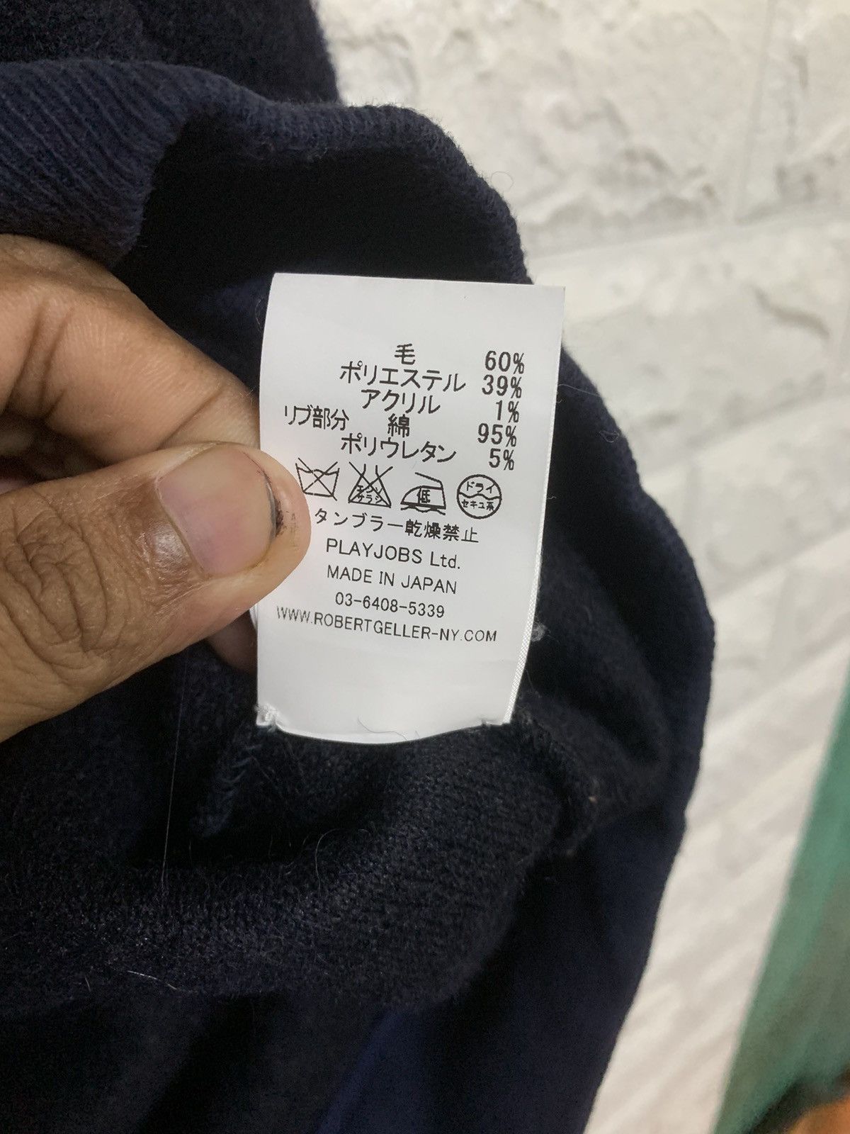 Robert Geller × Vintage Robert Geller Wool Sweater Size US M / EU 48-50 / 2 - 9 Thumbnail