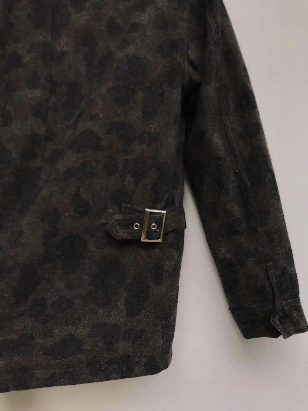 Japanese Brand Hildk Camouflage Polar Fleece Coat Buckle Back Size US S / EU 44-46 / 1 - 9 Thumbnail