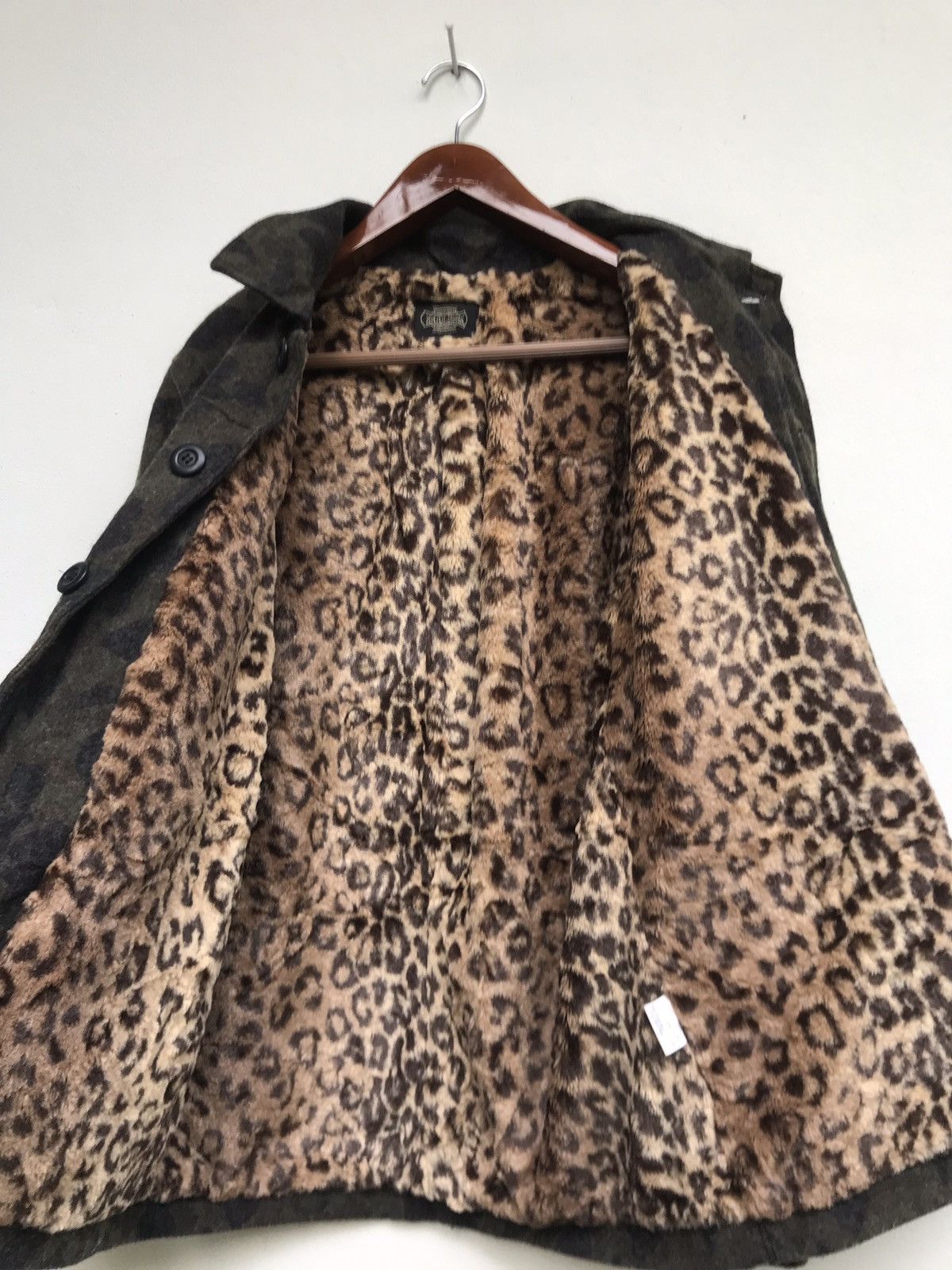 Japanese Brand Hildk Camouflage Polar Fleece Coat Buckle Back Size US S / EU 44-46 / 1 - 10 Thumbnail