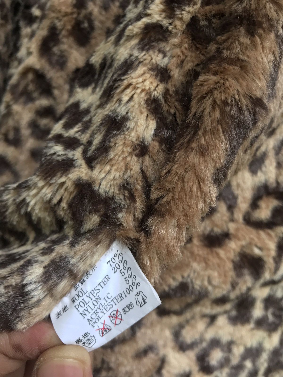 Japanese Brand Hildk Camouflage Polar Fleece Coat Buckle Back Size US S / EU 44-46 / 1 - 14 Thumbnail