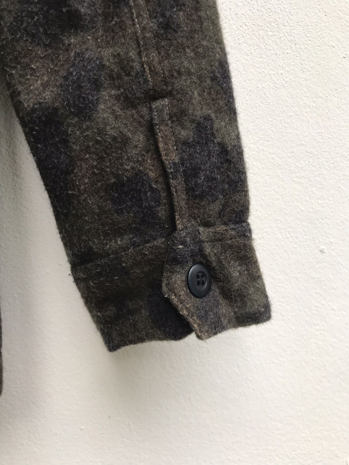 Japanese Brand Hildk Camouflage Polar Fleece Coat Buckle Back Size US S / EU 44-46 / 1 - 7 Thumbnail