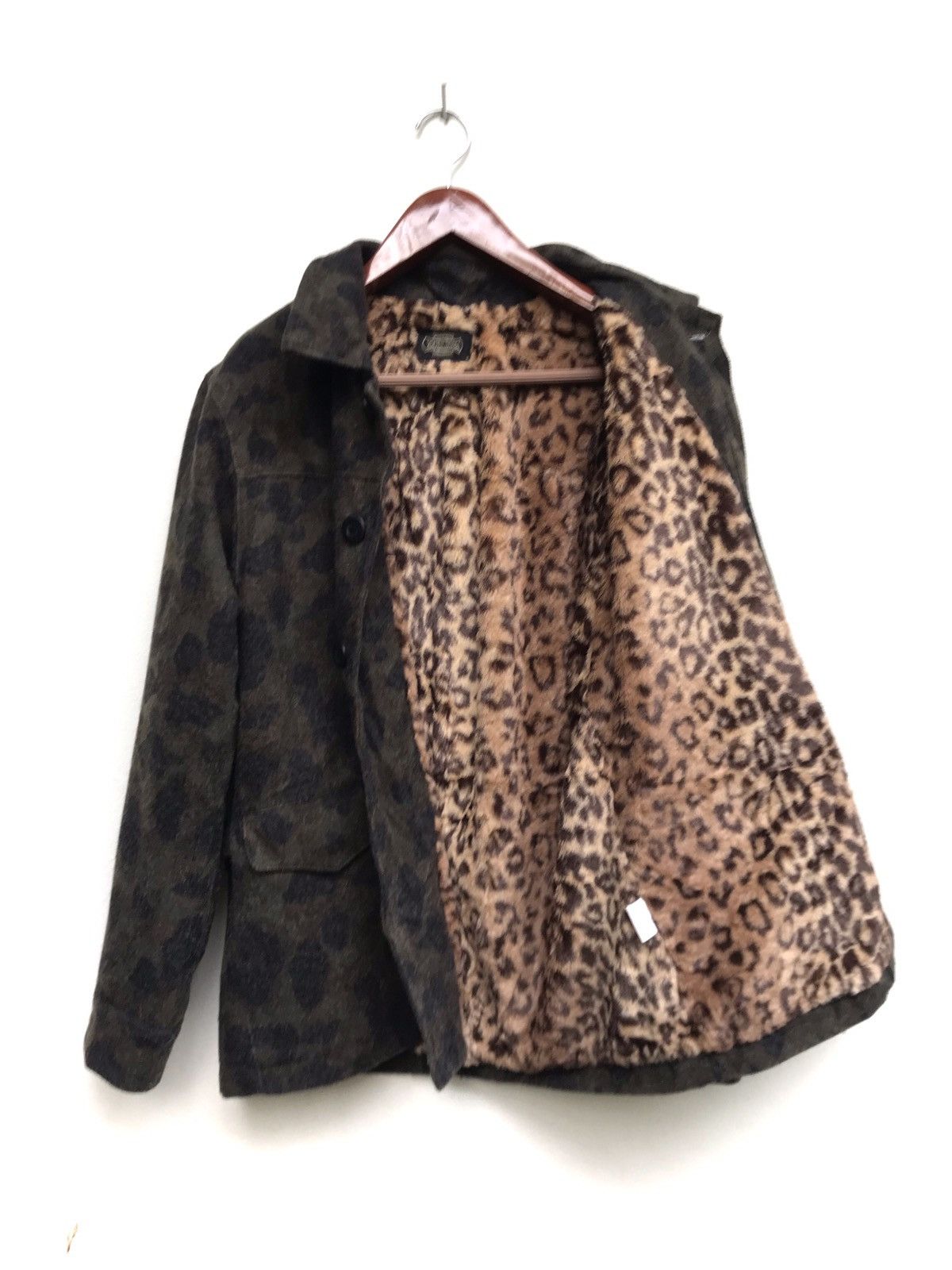 Japanese Brand Hildk Camouflage Polar Fleece Coat Buckle Back Size US S / EU 44-46 / 1 - 2 Thumbnail