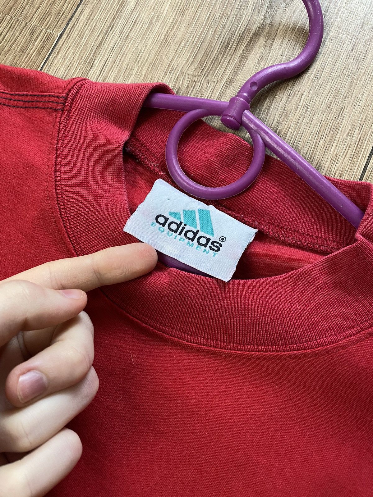 Adidas × Vintage Vintage Adidas Equipment Logo Size US M / EU 48-50 / 2 - 3 Thumbnail