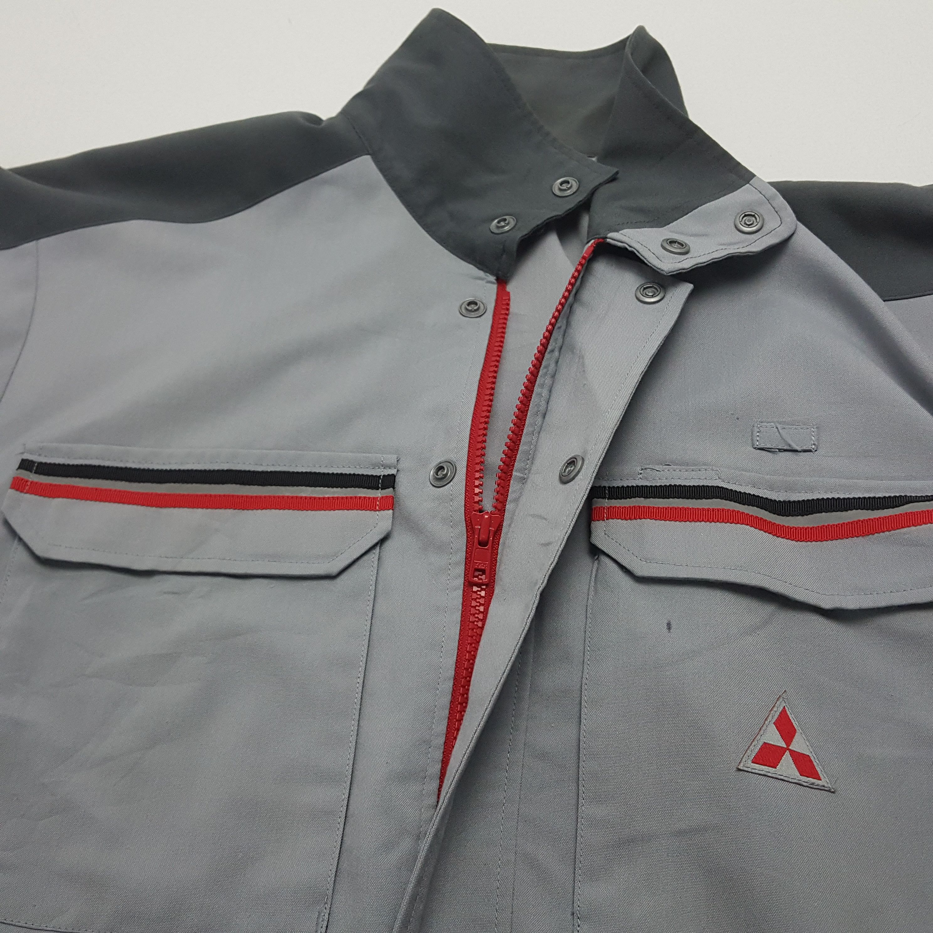 Japanese Brand × Vintage Vintage Mitsubishi Uniform Workwear Streetwear Jacket Size US L / EU 52-54 / 3 - 10 Thumbnail