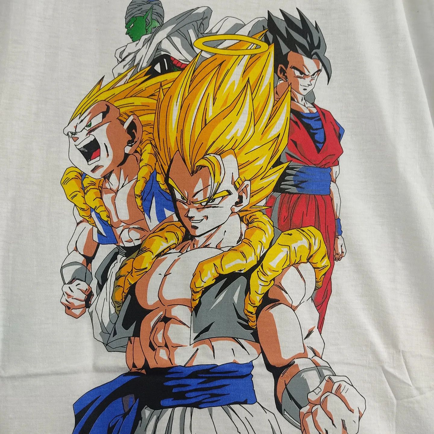 Anime × Japanese Brand × Vintage 90's Dragon Ball Z Super Sayan T Shirt Size US L / EU 52-54 / 3 - 3 Thumbnail