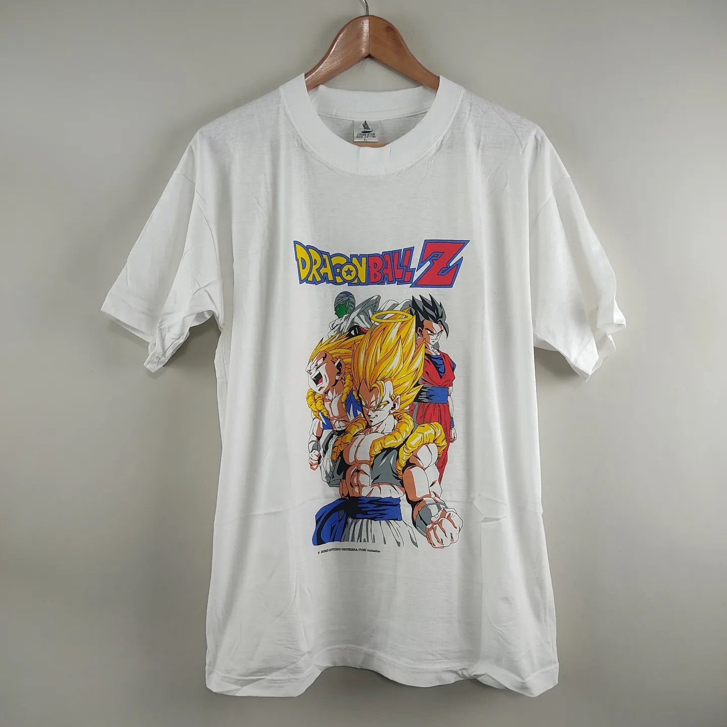 Anime × Japanese Brand × Vintage 90's Dragon Ball Z Super Sayan T Shirt Size US L / EU 52-54 / 3 - 7 Thumbnail