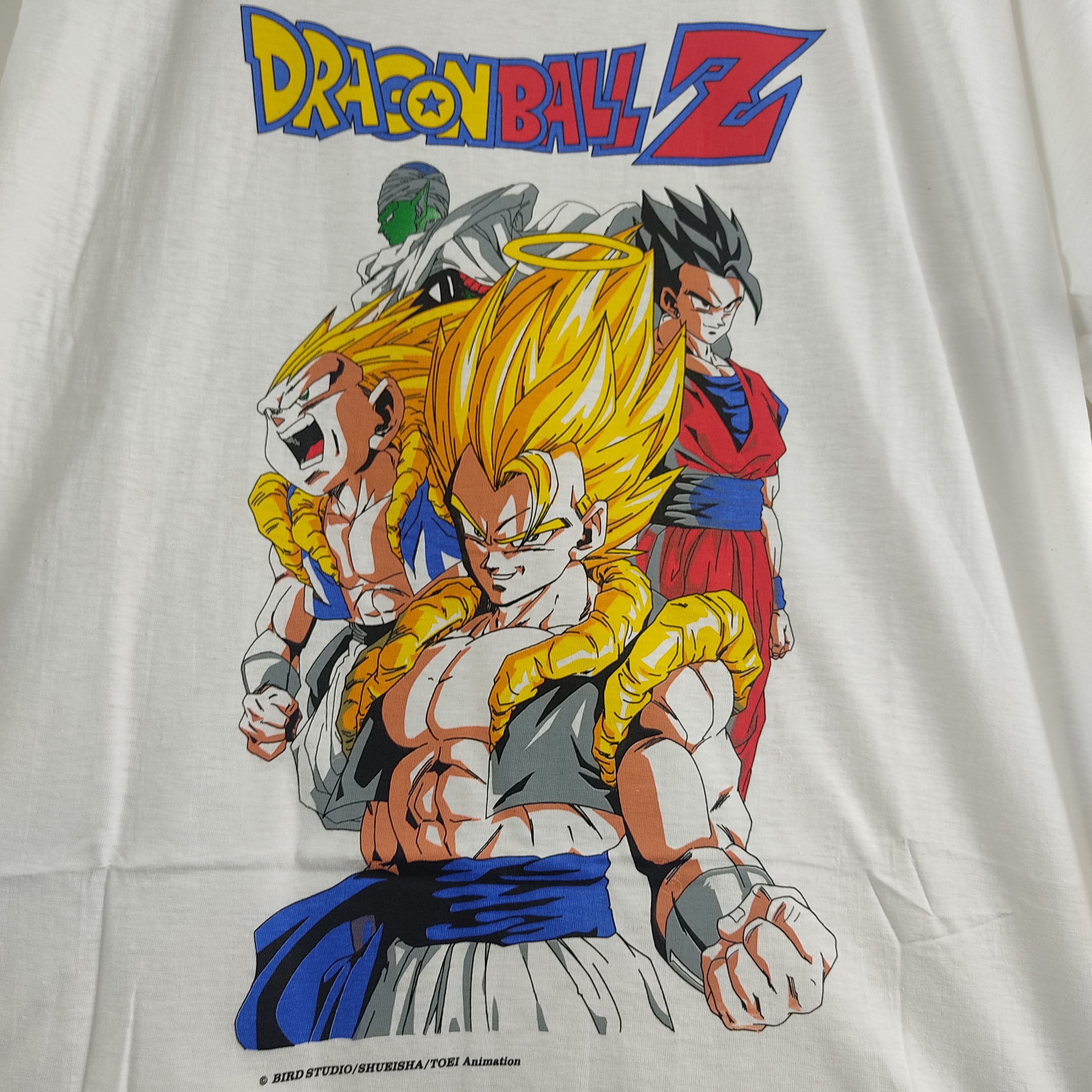 Anime × Japanese Brand × Vintage 90's Dragon Ball Z Super Sayan T Shirt Size US L / EU 52-54 / 3 - 2 Thumbnail