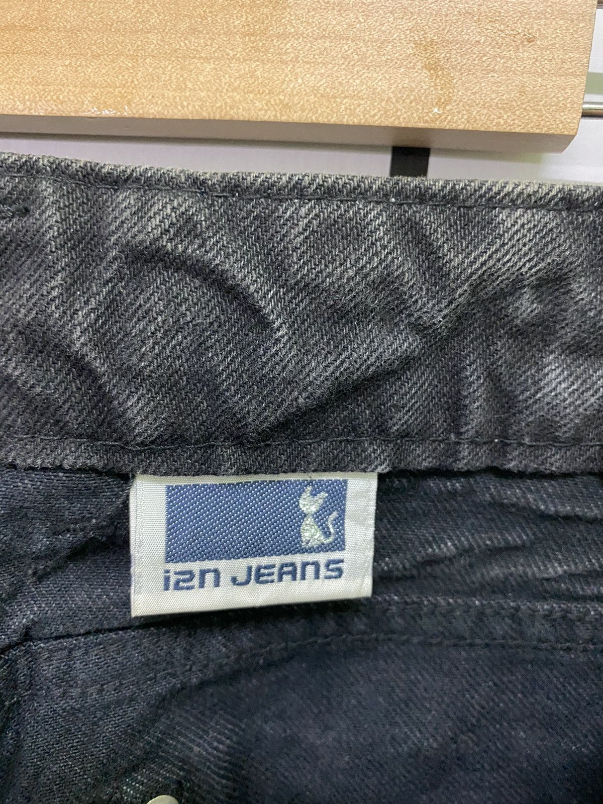 If Six Was Nine i2N Jeans Floral Motive Embroidered Acid Wash Denim Size US 28 / EU 44 - 14 Thumbnail