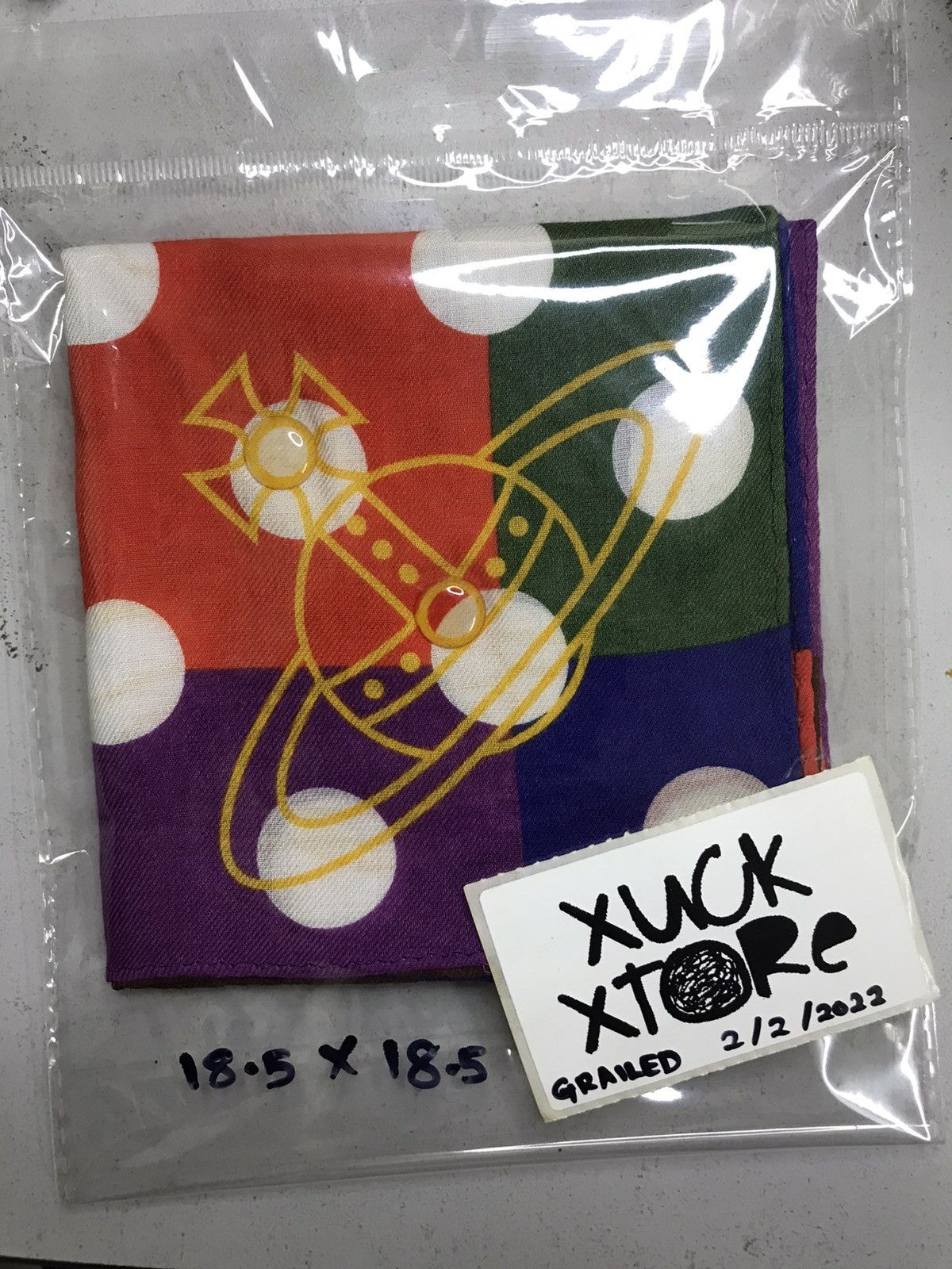Designer × Vintage × Vivienne Westwood 🔥GRAILED🔥Vivienne Westwood Handkerchief / Neckerchief Size ONE SIZE - 7 Thumbnail