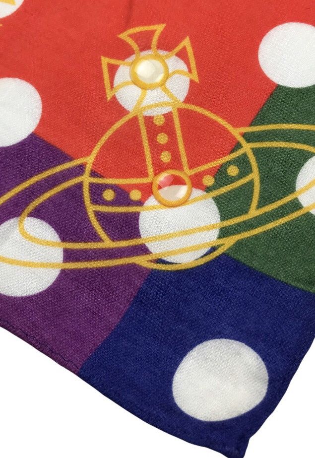 Designer × Vintage × Vivienne Westwood 🔥GRAILED🔥Vivienne Westwood Handkerchief / Neckerchief Size ONE SIZE - 8 Thumbnail