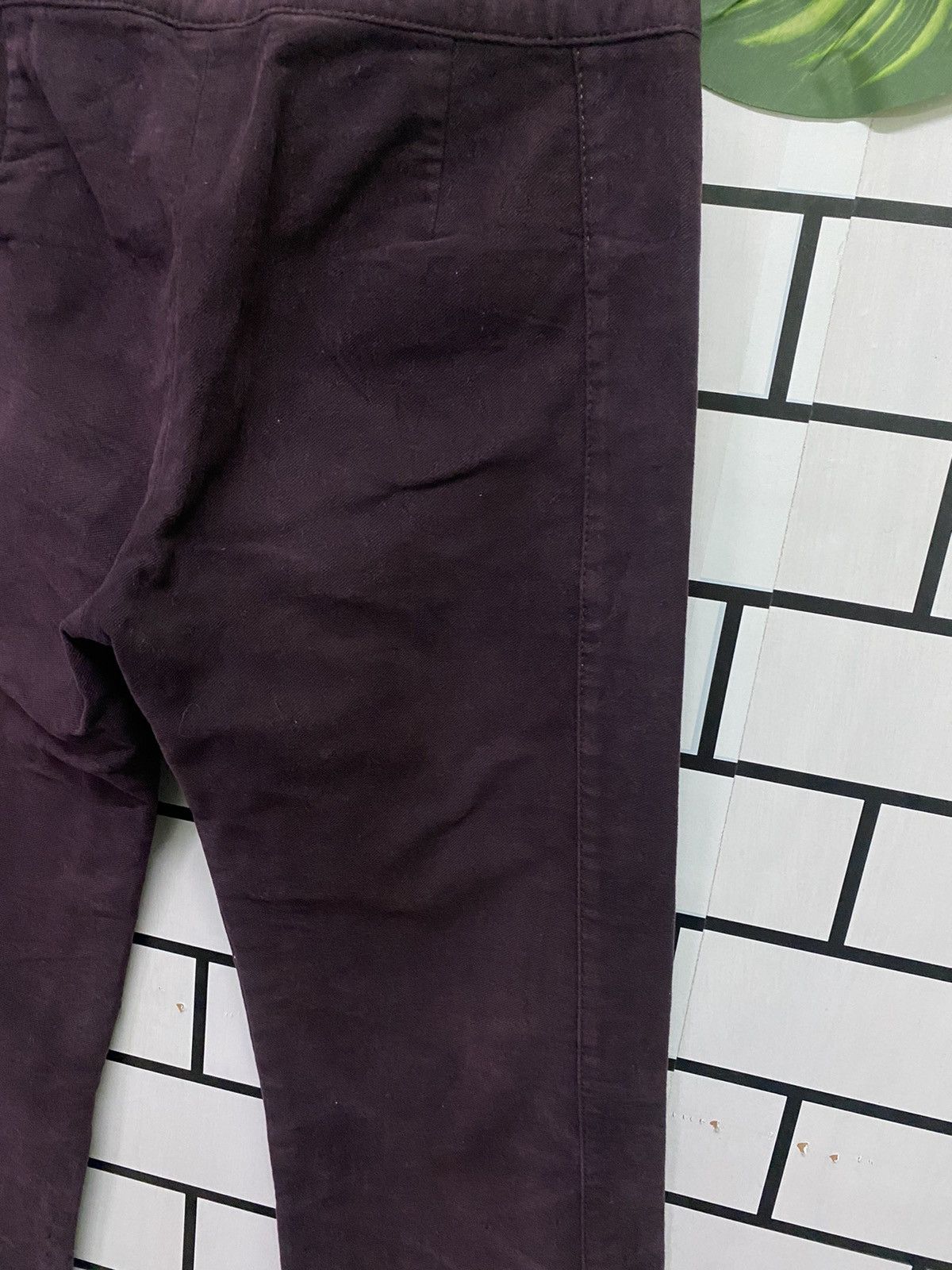 Japanese Brand × Tomorrowland Flare MACPHEE Purple Bootcut No Pocket Pants Size US 26 / EU 42 - 11 Thumbnail