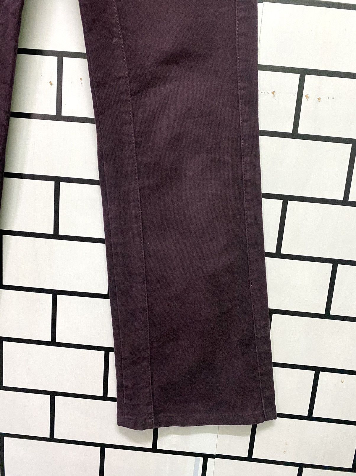 Japanese Brand × Tomorrowland Flare MACPHEE Purple Bootcut No Pocket Pants Size US 26 / EU 42 - 7 Thumbnail
