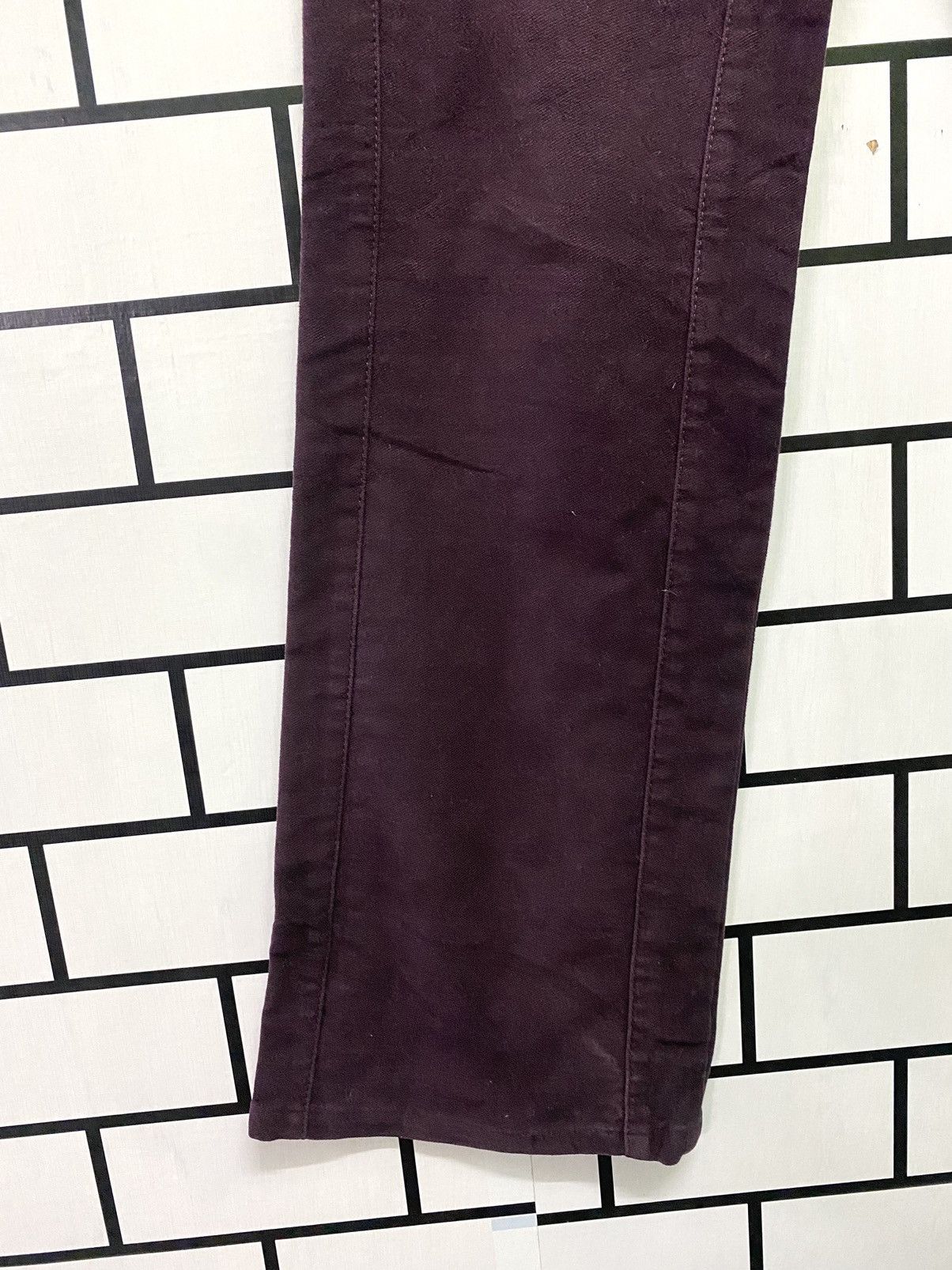 Japanese Brand × Tomorrowland Flare MACPHEE Purple Bootcut No Pocket Pants Size US 26 / EU 42 - 8 Thumbnail