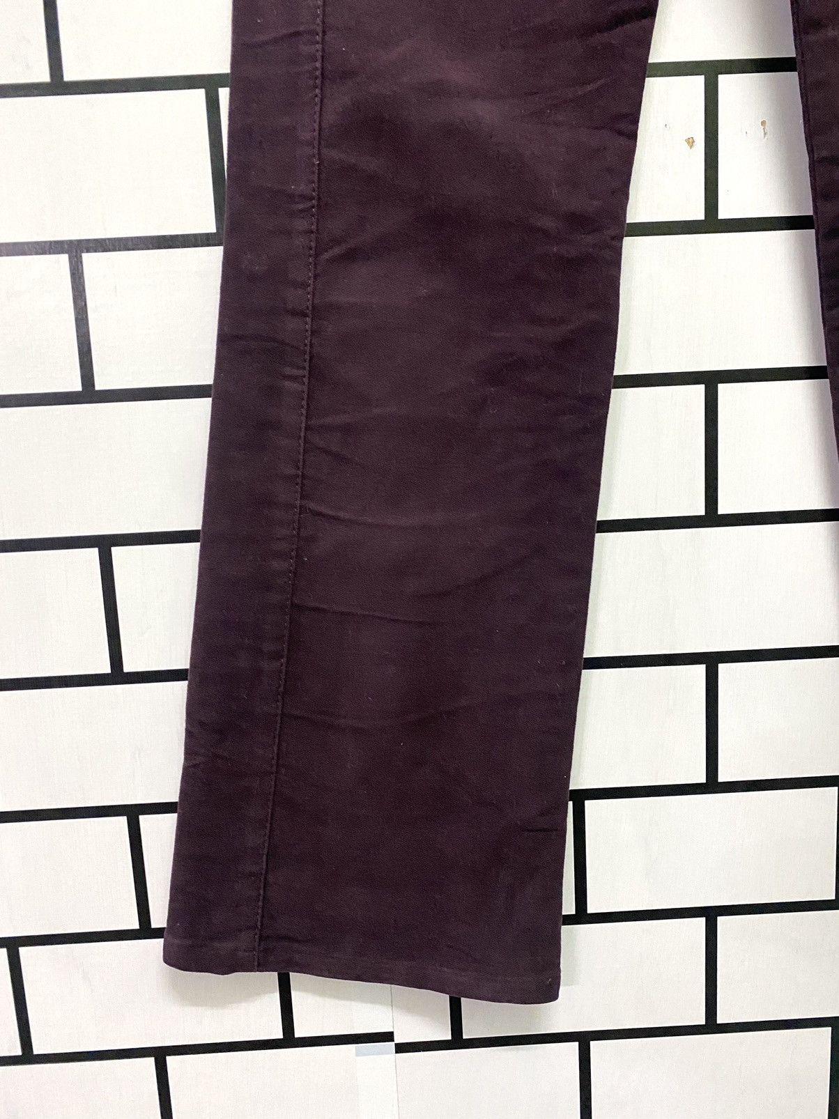 Japanese Brand × Tomorrowland Flare MACPHEE Purple Bootcut No Pocket Pants Size US 26 / EU 42 - 13 Thumbnail