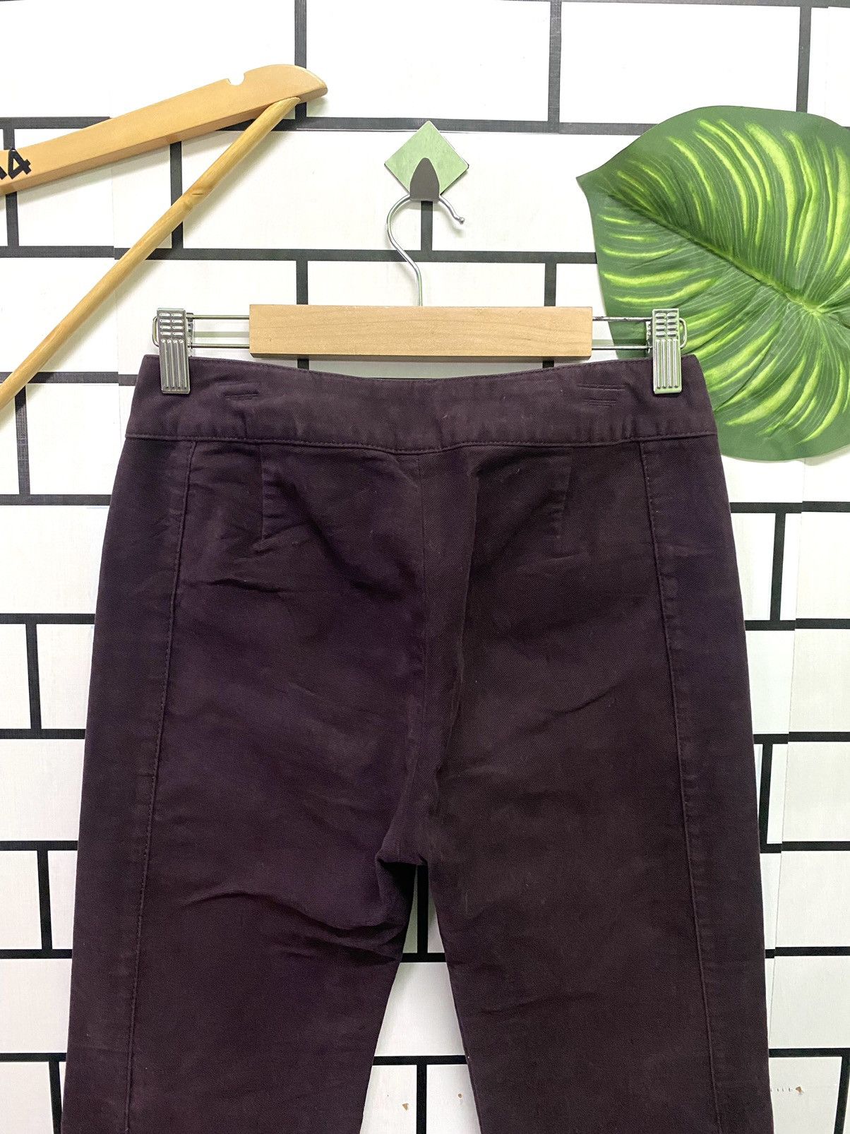 Japanese Brand × Tomorrowland Flare MACPHEE Purple Bootcut No Pocket Pants Size US 26 / EU 42 - 10 Thumbnail