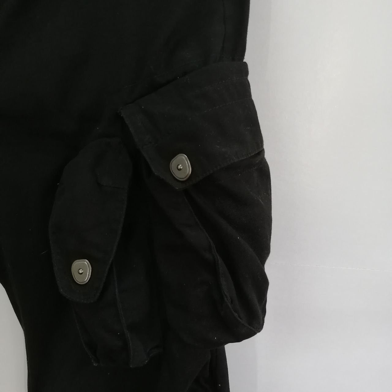 Designer × Japanese Brand × Vintage 🔥 Vintage LowBow Bondage Cargo Black Pants Size US 34 / EU 50 - 5 Thumbnail