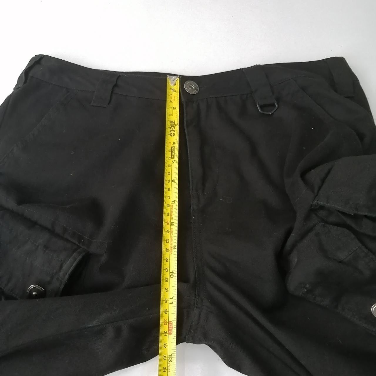 Designer × Japanese Brand × Vintage 🔥 Vintage LowBow Bondage Cargo Black Pants Size US 34 / EU 50 - 8 Thumbnail
