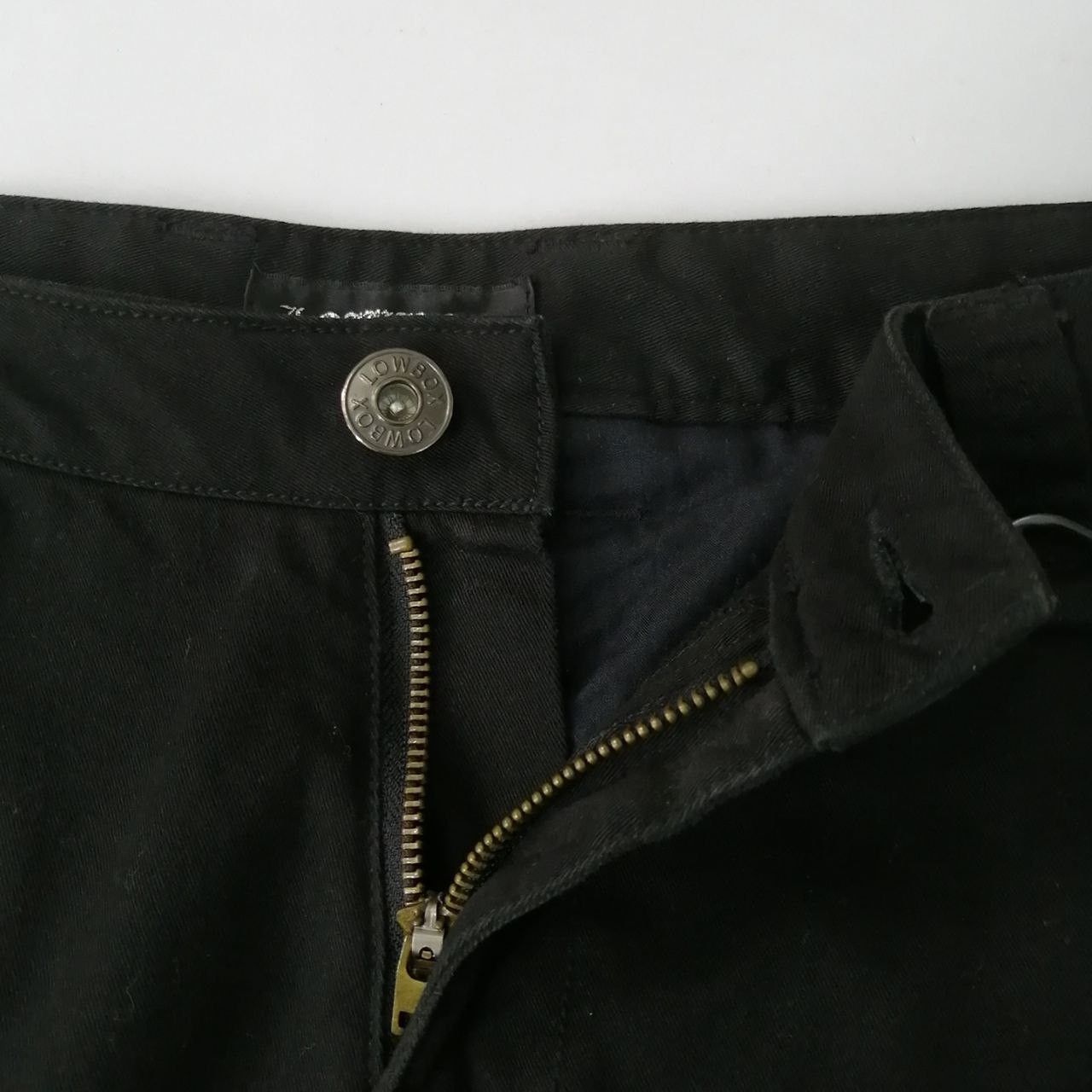 Designer × Japanese Brand × Vintage 🔥 Vintage LowBow Bondage Cargo Black Pants Size US 34 / EU 50 - 11 Thumbnail