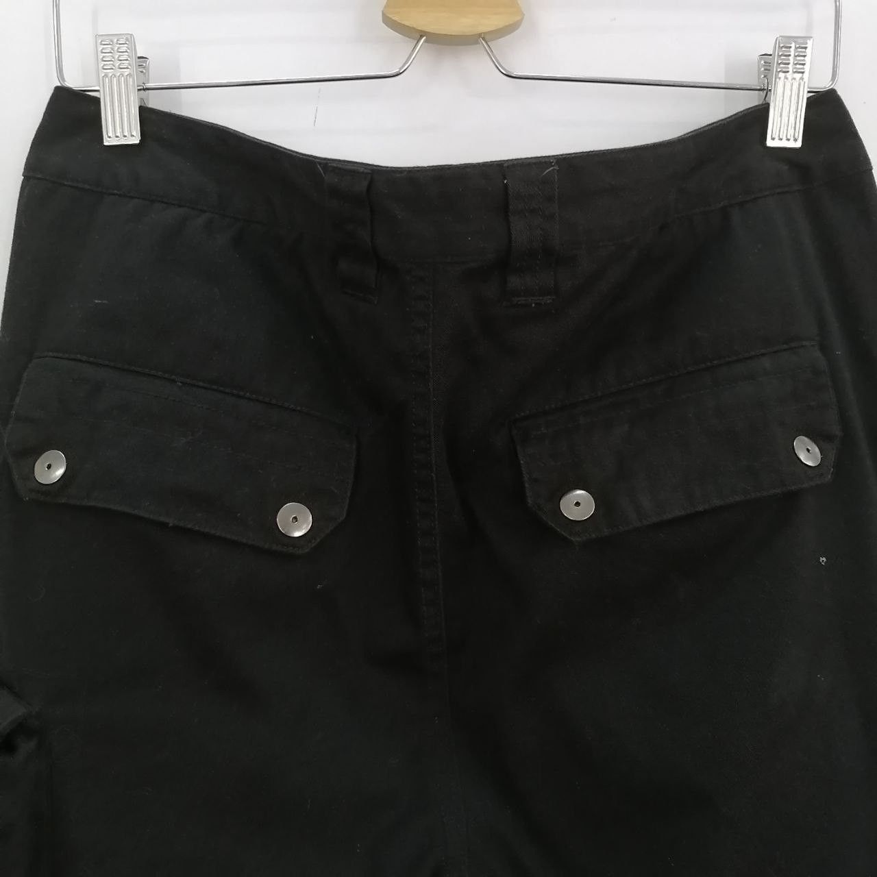 Designer × Japanese Brand × Vintage 🔥 Vintage LowBow Bondage Cargo Black Pants Size US 34 / EU 50 - 4 Thumbnail