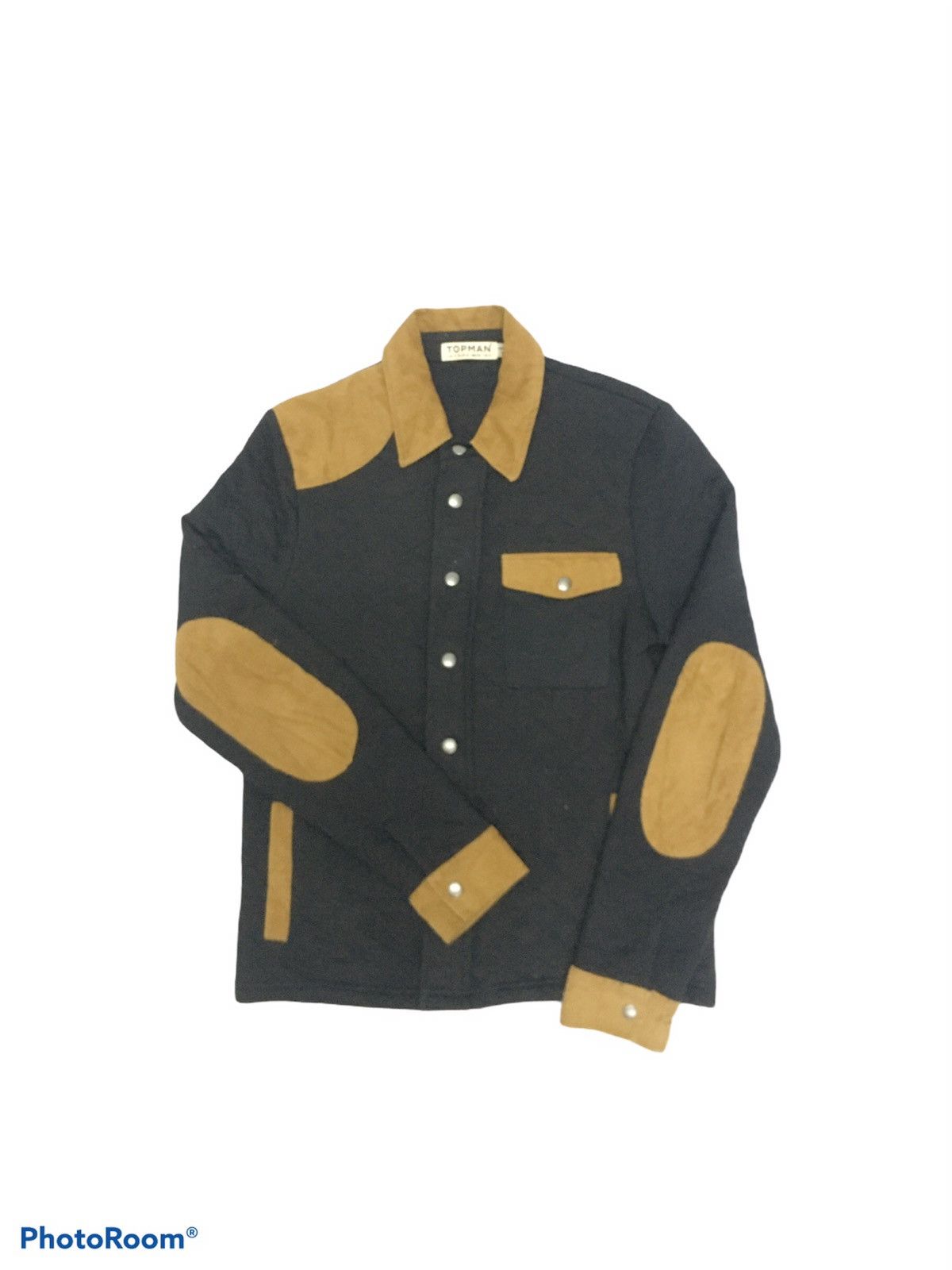 Topman Topman Quilted Elbow Patches Button Up Size US M / EU 48-50 / 2 - 2 Thumbnail