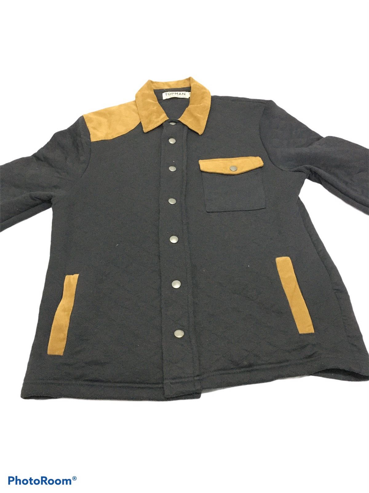 Topman Topman Quilted Elbow Patches Button Up Size US M / EU 48-50 / 2 - 3 Thumbnail