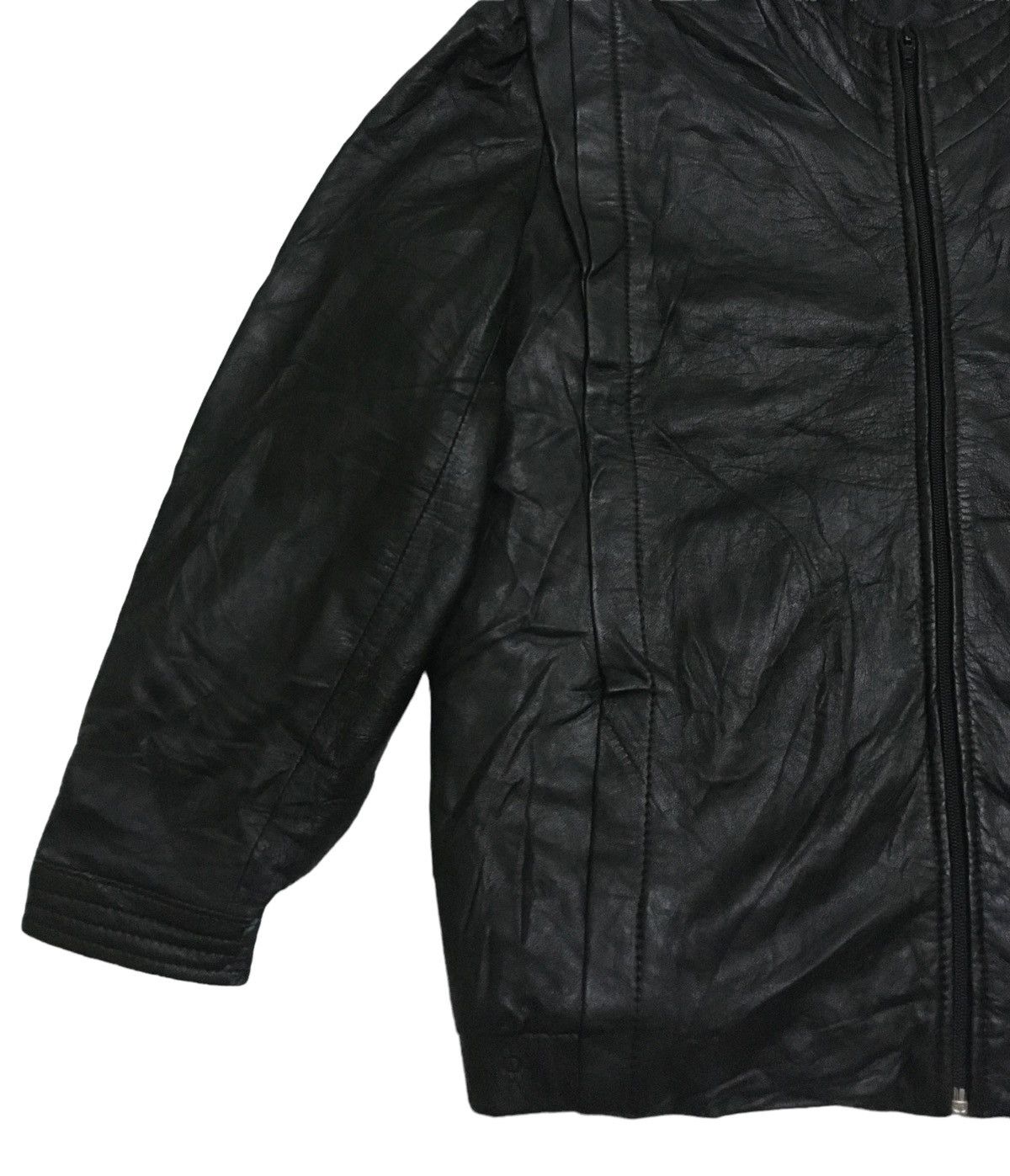 Designer Rare Design Vintage Brand Schott Leather Jacket 1990s Size US M / EU 48-50 / 2 - 5 Thumbnail