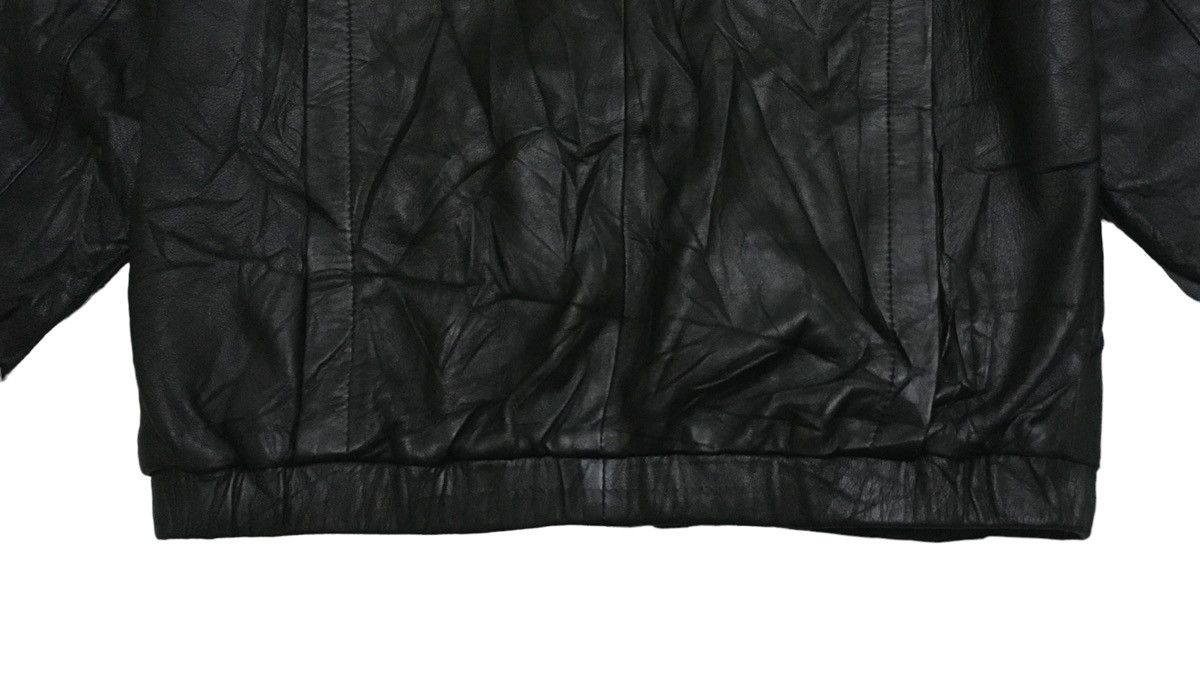 Designer Rare Design Vintage Brand Schott Leather Jacket 1990s Size US M / EU 48-50 / 2 - 4 Thumbnail