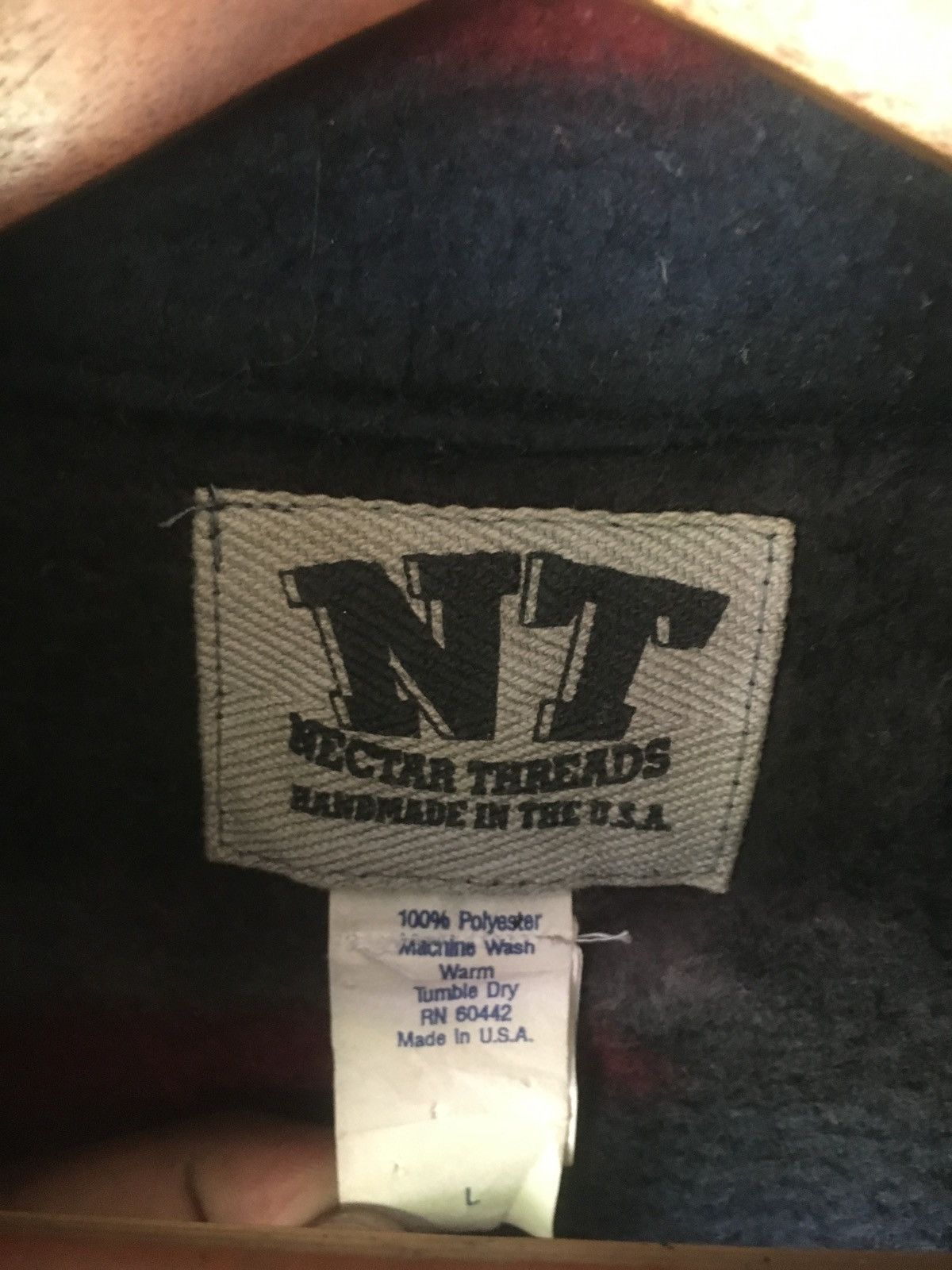 Japanese Brand VINTAGE NECTAR THREADS BROWN SIZE L JACKET Size US L / EU 52-54 / 3 - 5 Thumbnail