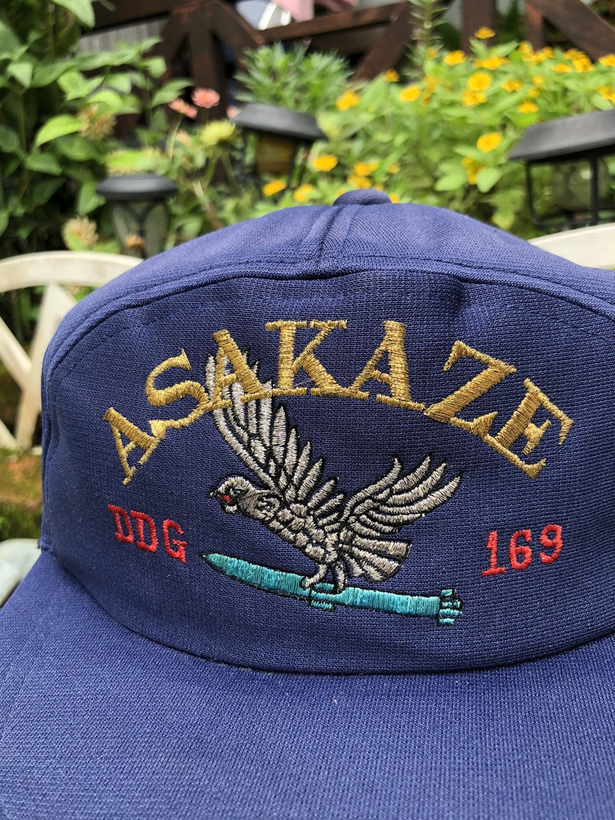 Vintage VINTAGE 90’s JDS ASAKAZE あさかぜ ( DDG-169 ) HAT CAP Size ONE SIZE - 2 Thumbnail