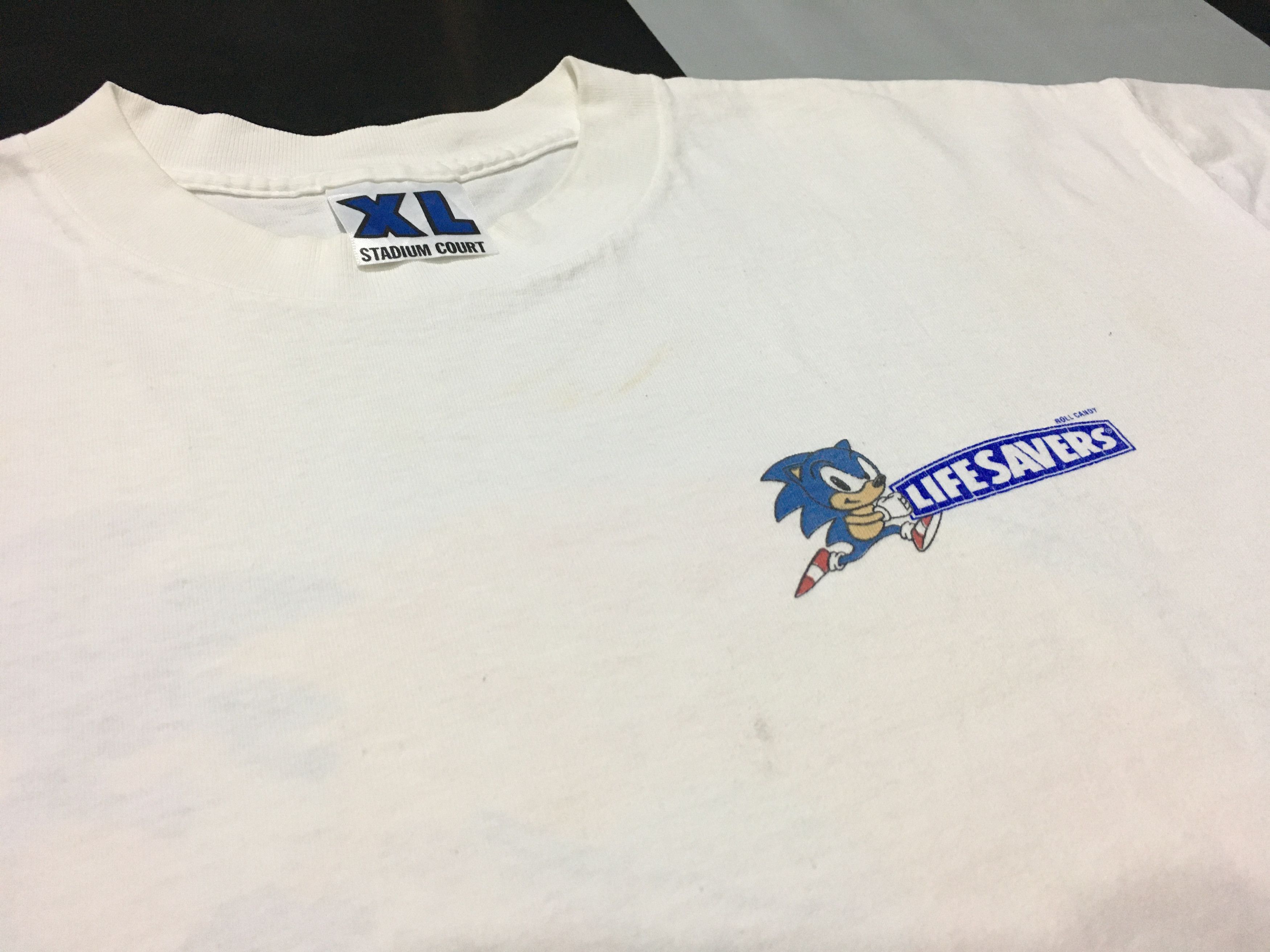Vintage Vintage Sonic The Hedgehog Shirt 90s Single Stitch Size US XL / EU 56 / 4 - 3 Thumbnail