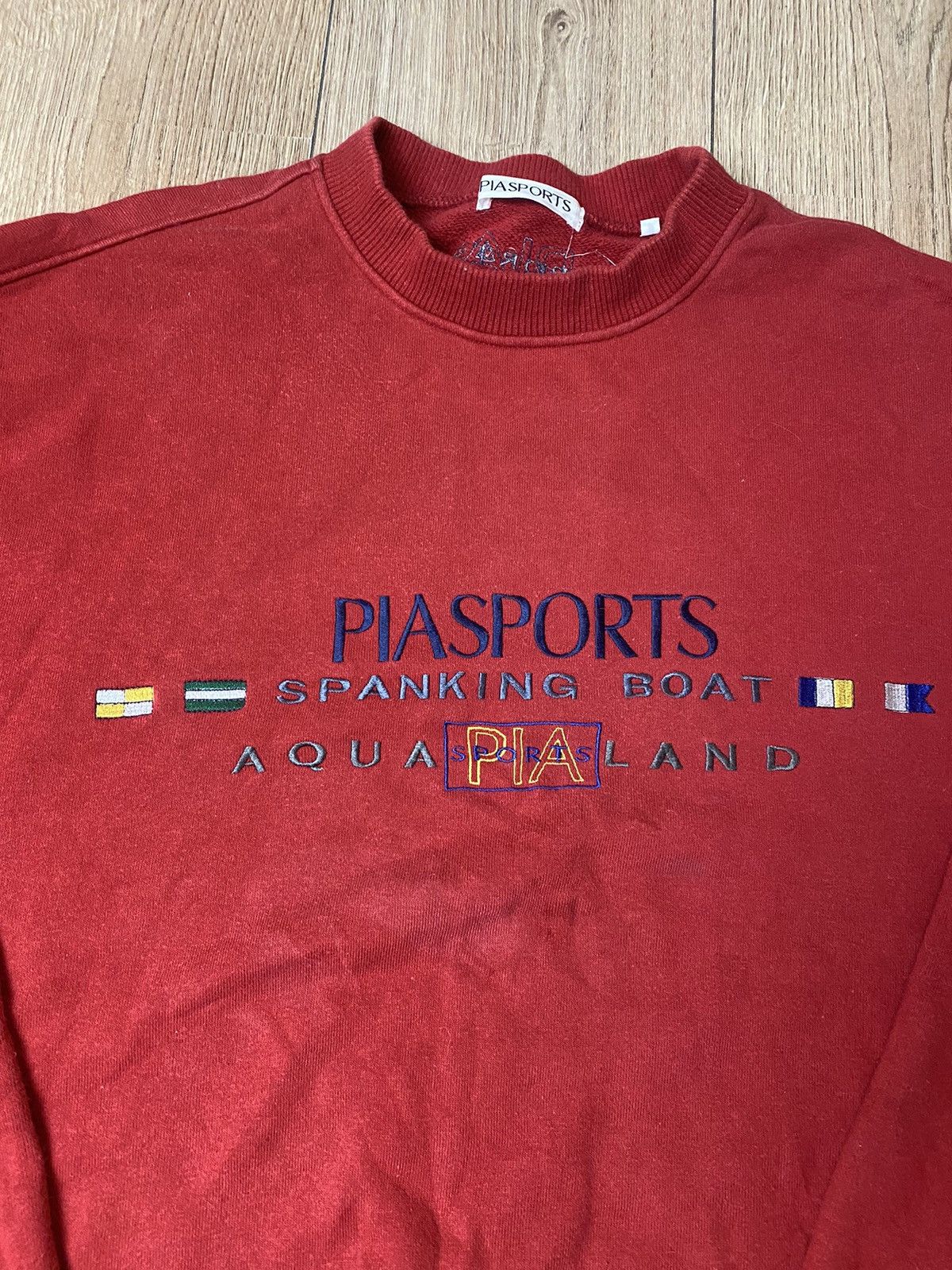 Other × Vintage Vintage Sweatshirt Pia Sports Spanking Boat Made In Japan Size US M / EU 48-50 / 2 - 3 Thumbnail