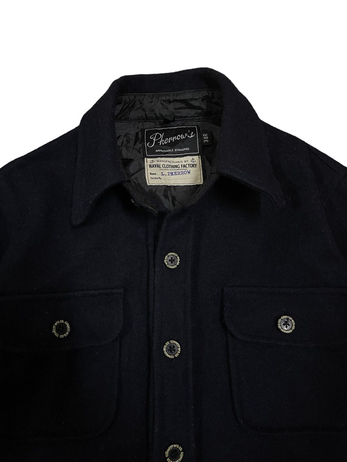 Vintage Pherrows Japanese Wool Style Jacket - Light Jackets