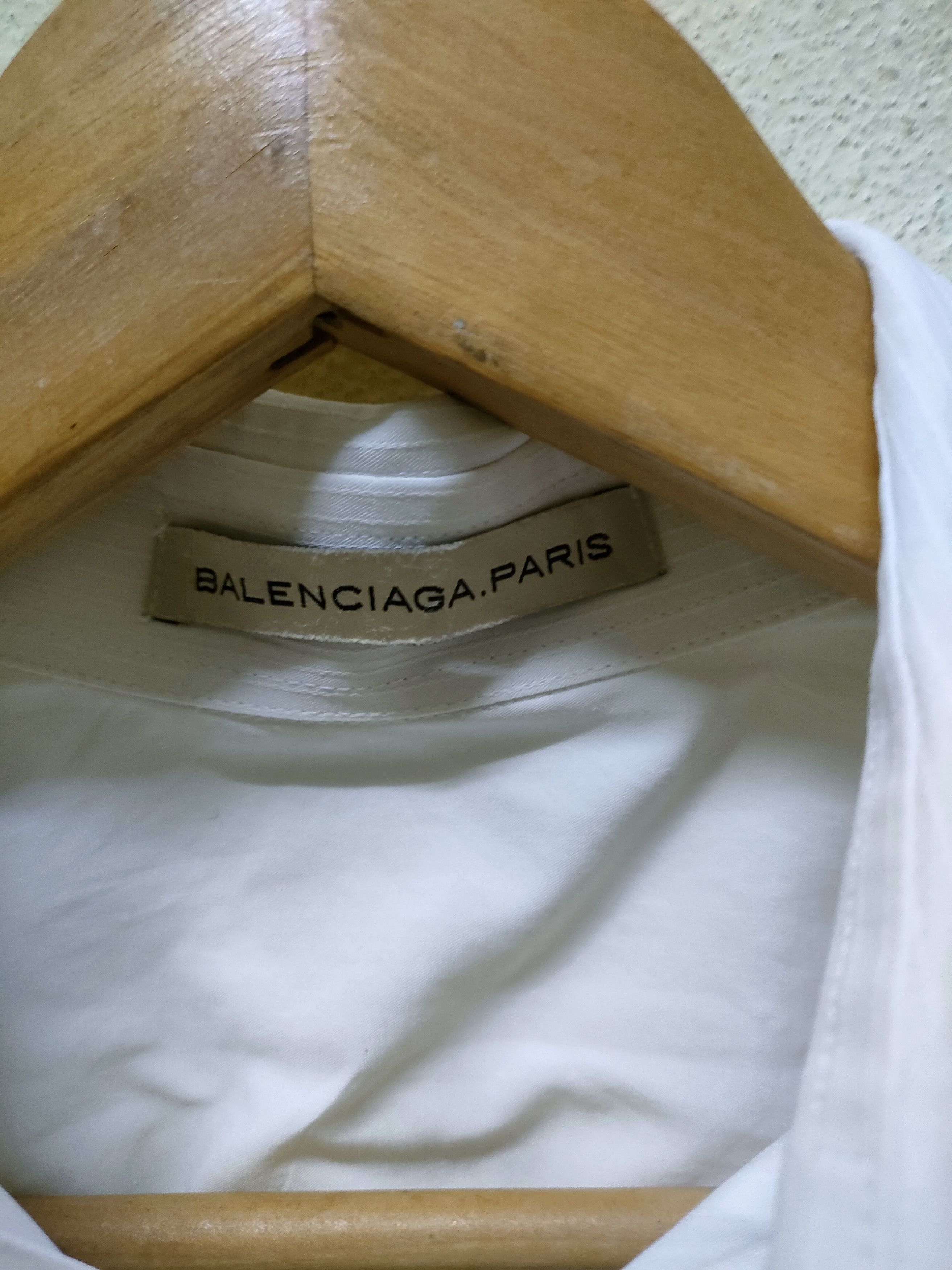 Balenciaga Balenciaga Paris Button Ups Size US S / EU 44-46 / 1 - 7 Thumbnail