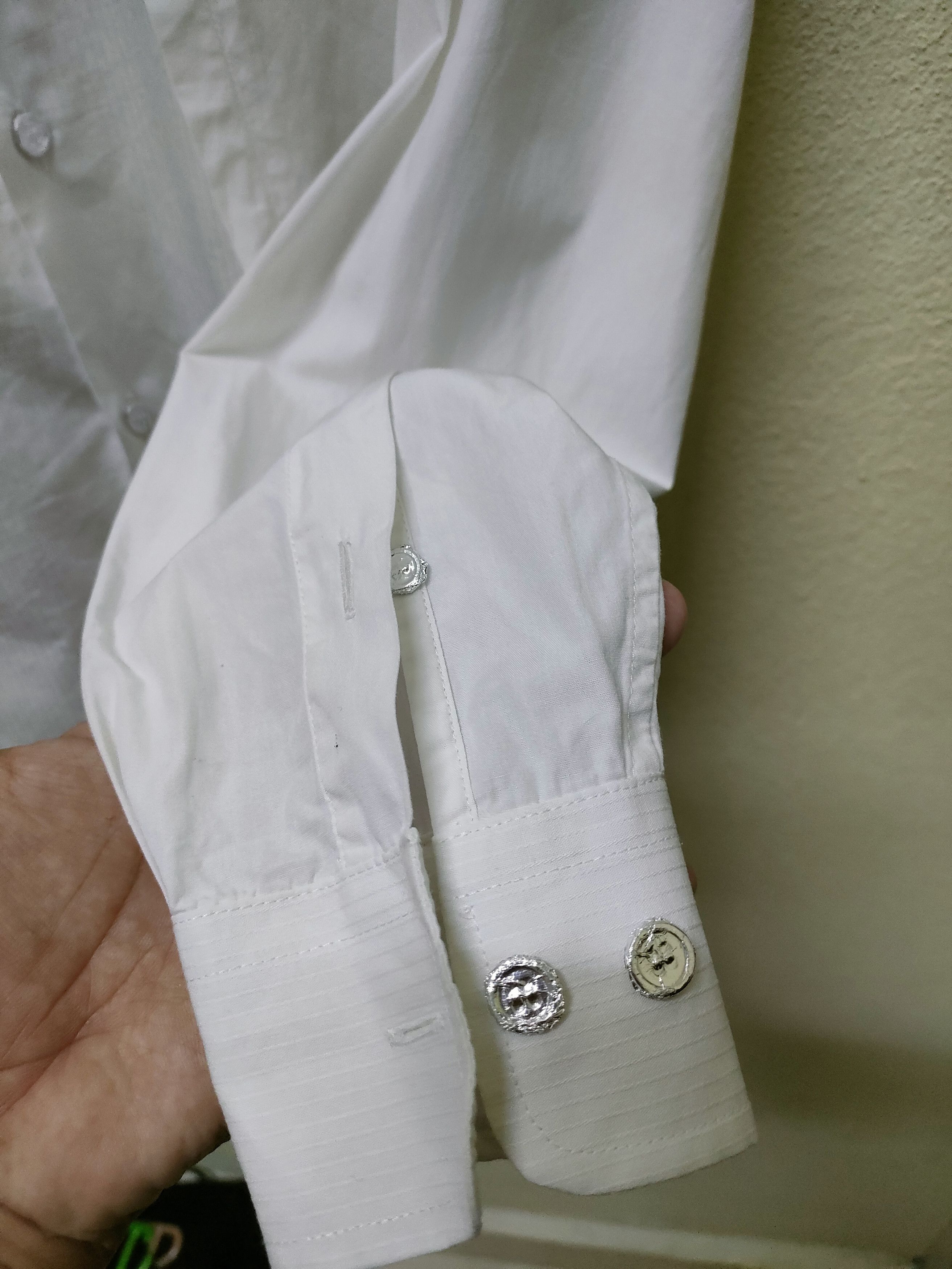 Balenciaga Balenciaga Paris Button Ups Size US S / EU 44-46 / 1 - 5 Thumbnail