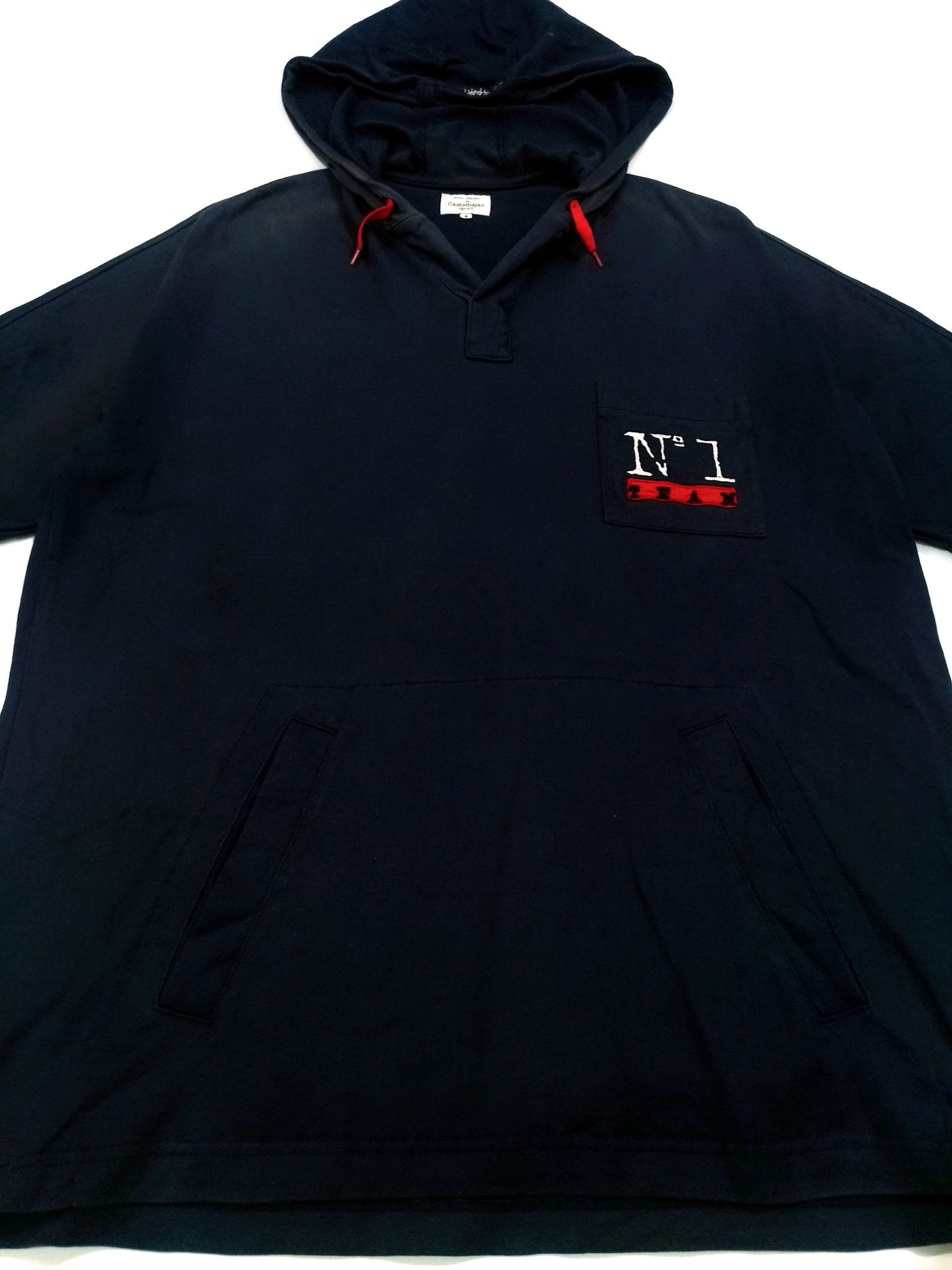 Designer × Jean Charles De Castelbajac RARE! VTG JC DE CASTELBAJAC "SPORT TEAM" HOODIE TSHIRT Size US XL / EU 56 / 4 - 5 Thumbnail