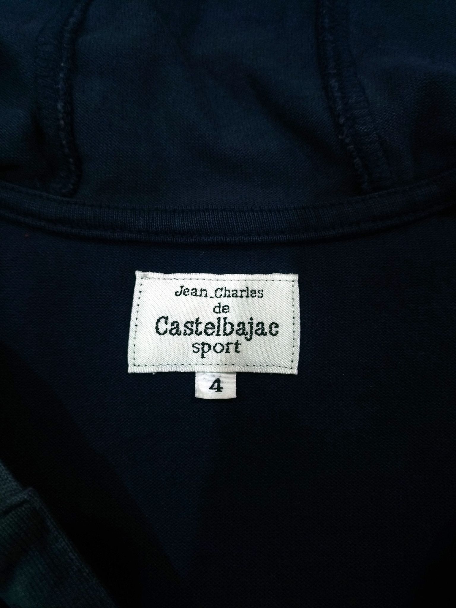 Designer × Jean Charles De Castelbajac RARE! VTG JC DE CASTELBAJAC "SPORT TEAM" HOODIE TSHIRT Size US XL / EU 56 / 4 - 6 Thumbnail