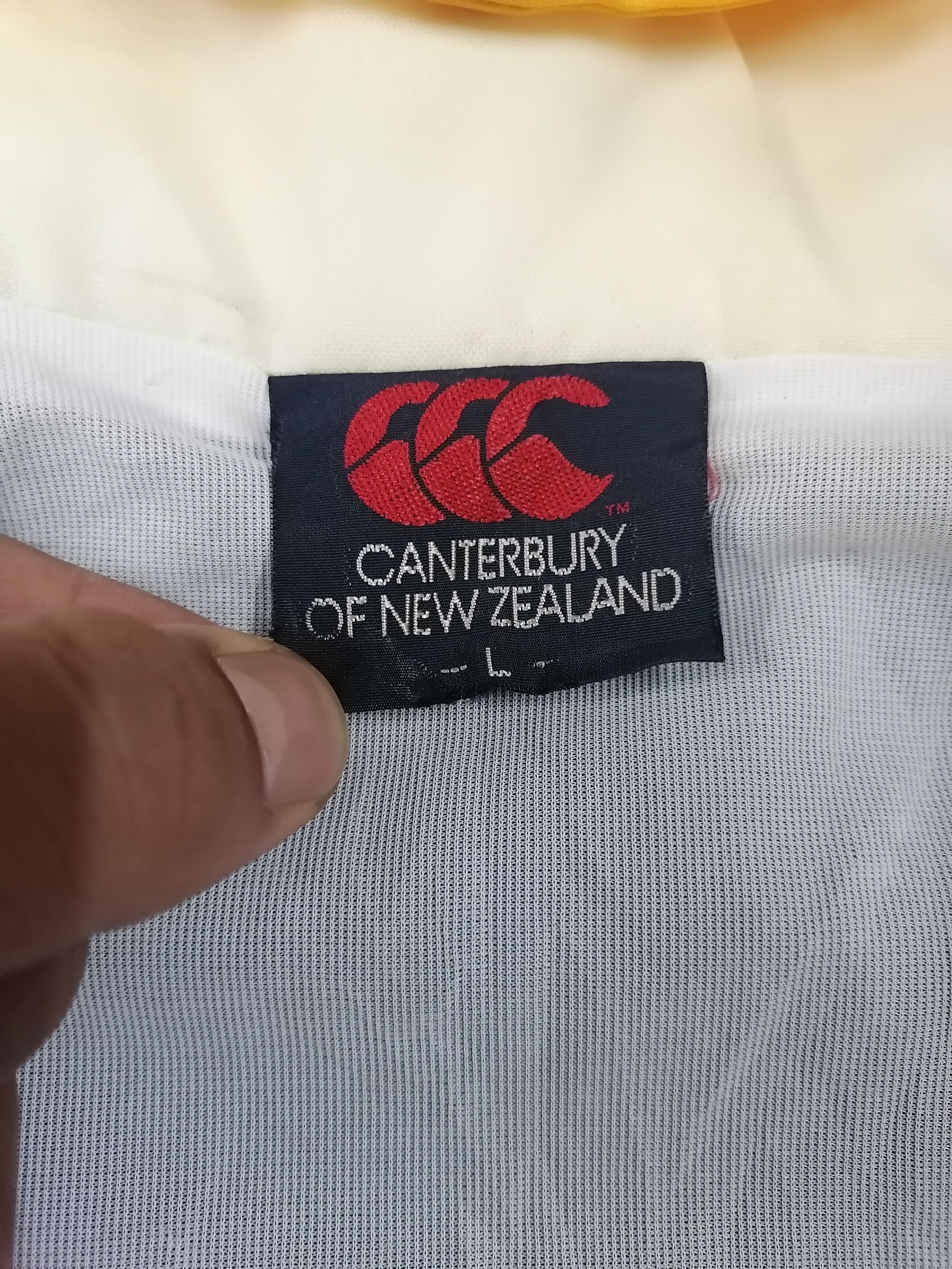Canterbury of New Zealand × Vintage Multicolour Block Big Logo Canterbury Windbreaker Jackets Size US L / EU 52-54 / 3 - 7 Thumbnail