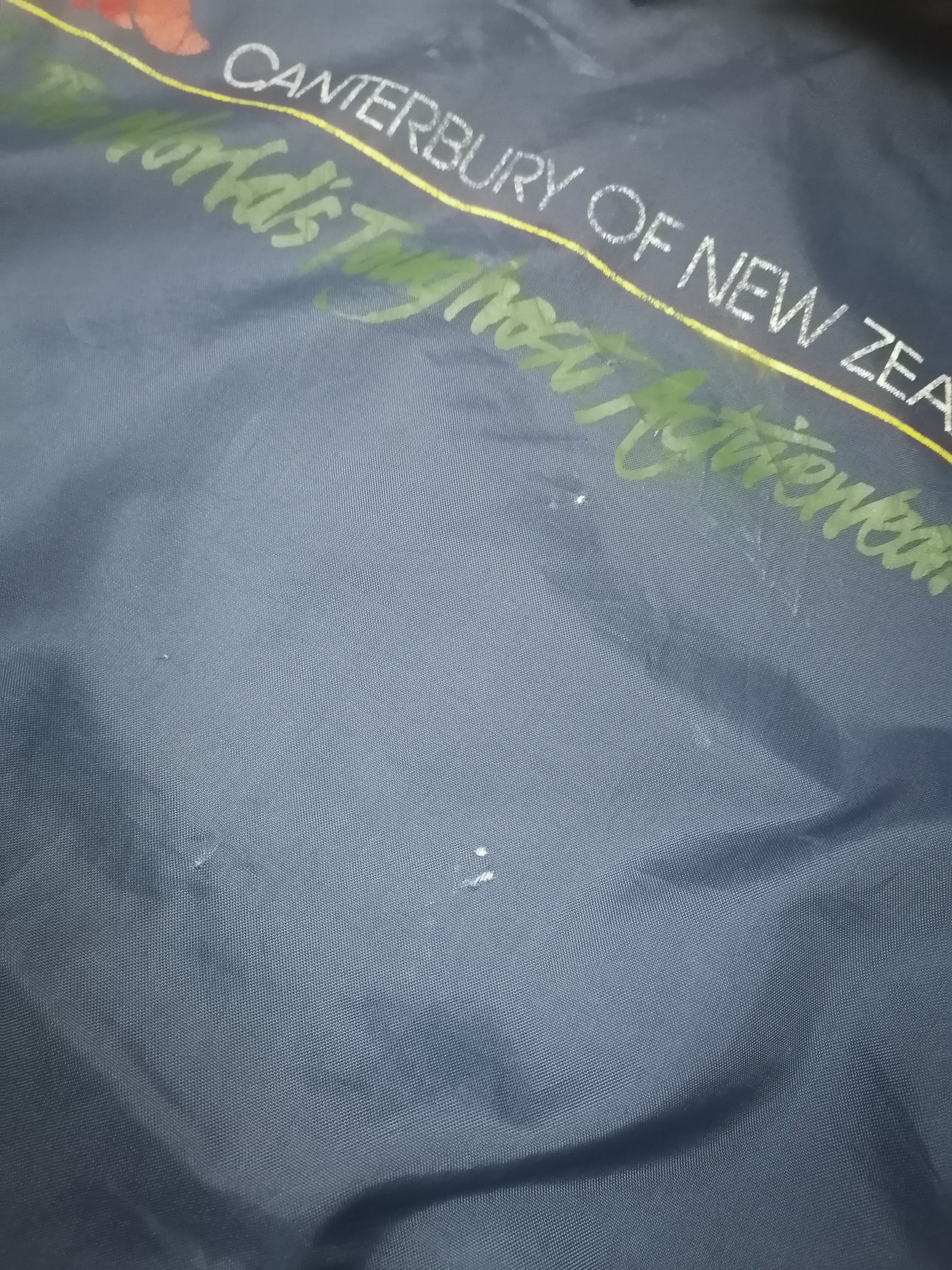 Canterbury of New Zealand × Vintage Multicolour Block Big Logo Canterbury Windbreaker Jackets Size US L / EU 52-54 / 3 - 6 Thumbnail